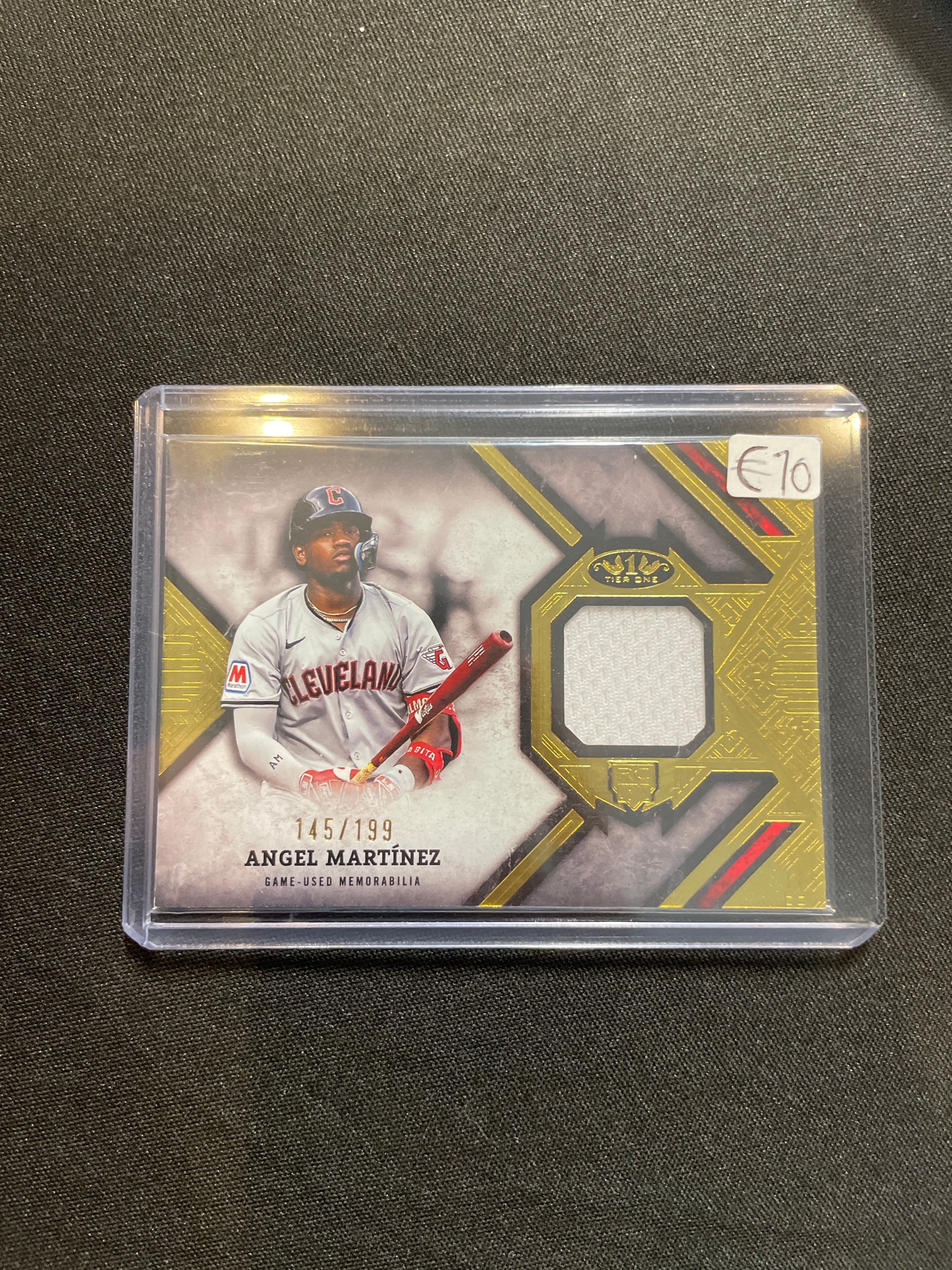 2025 Topps Tier One Baseball Angel Martínez Relic /199