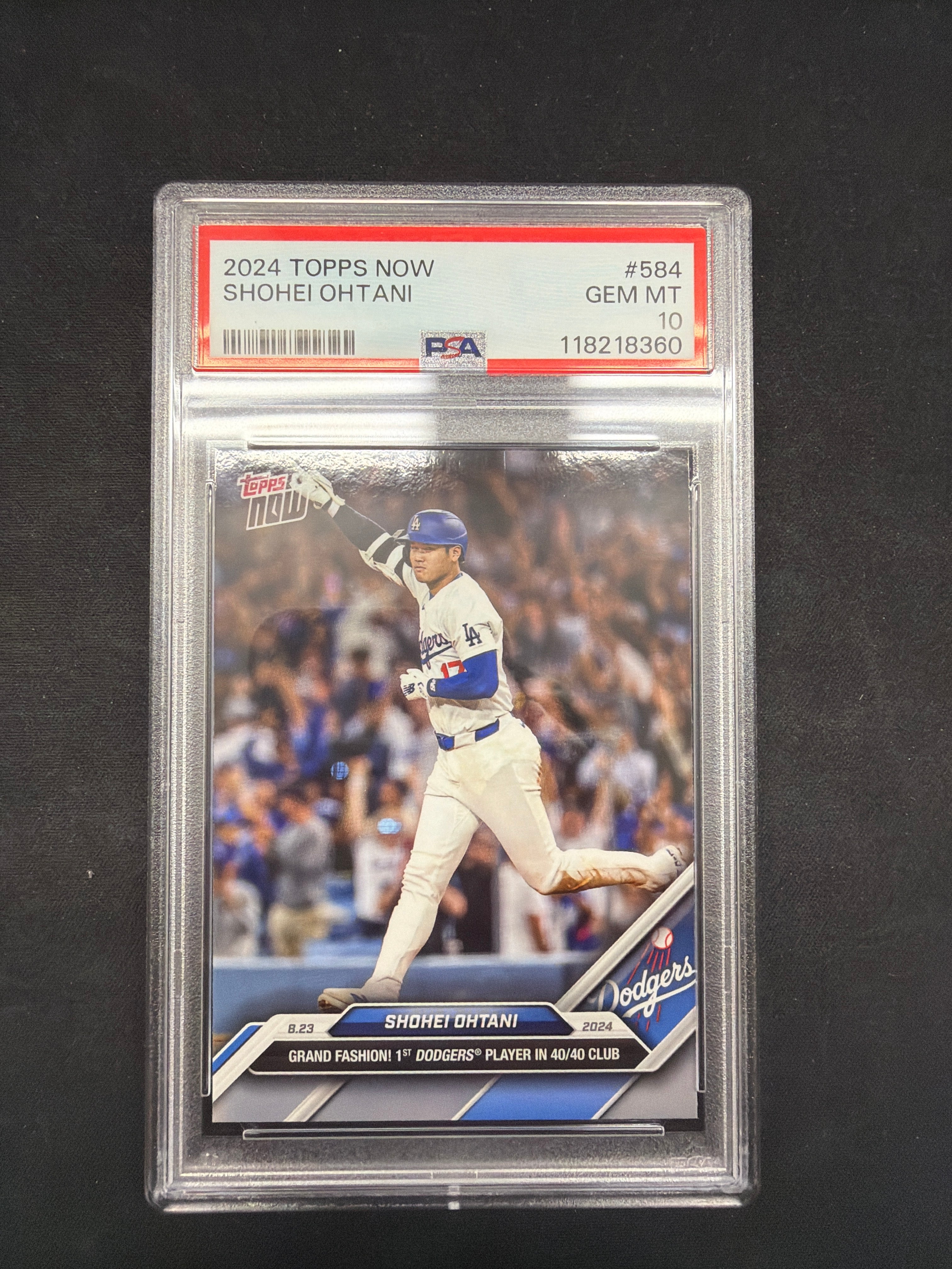 2024 Topps Now Shohei Ohtani #584 PSA GEM MT 10