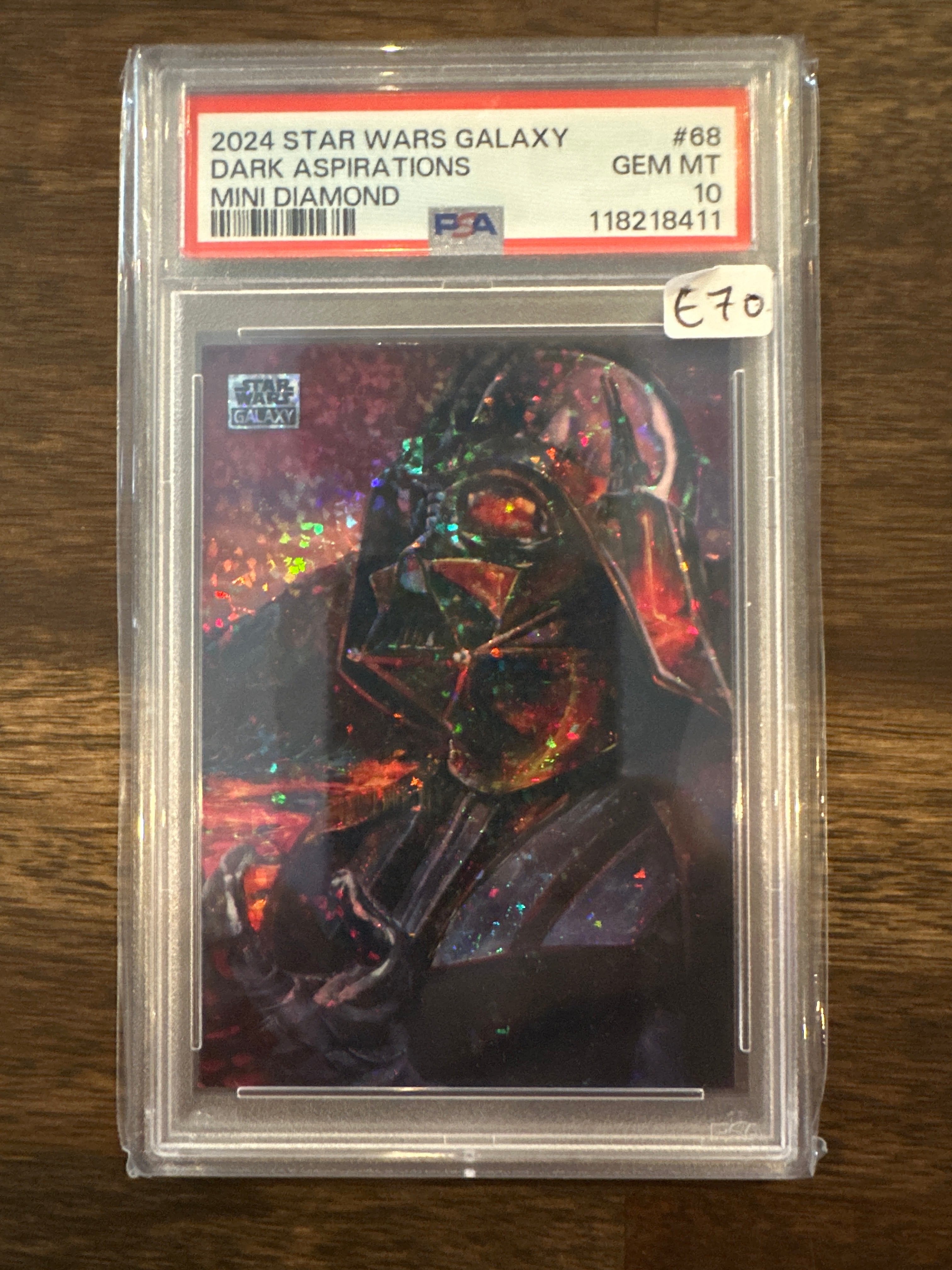 2024 Star Wars Galaxy Dark Aspirations Mini Diamond GEM MINT PSA 10