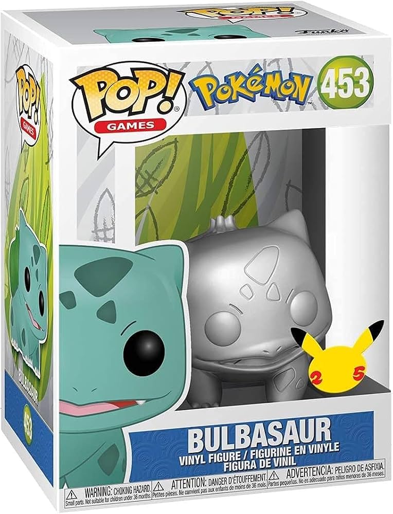 Bulbasaur Funko Silver