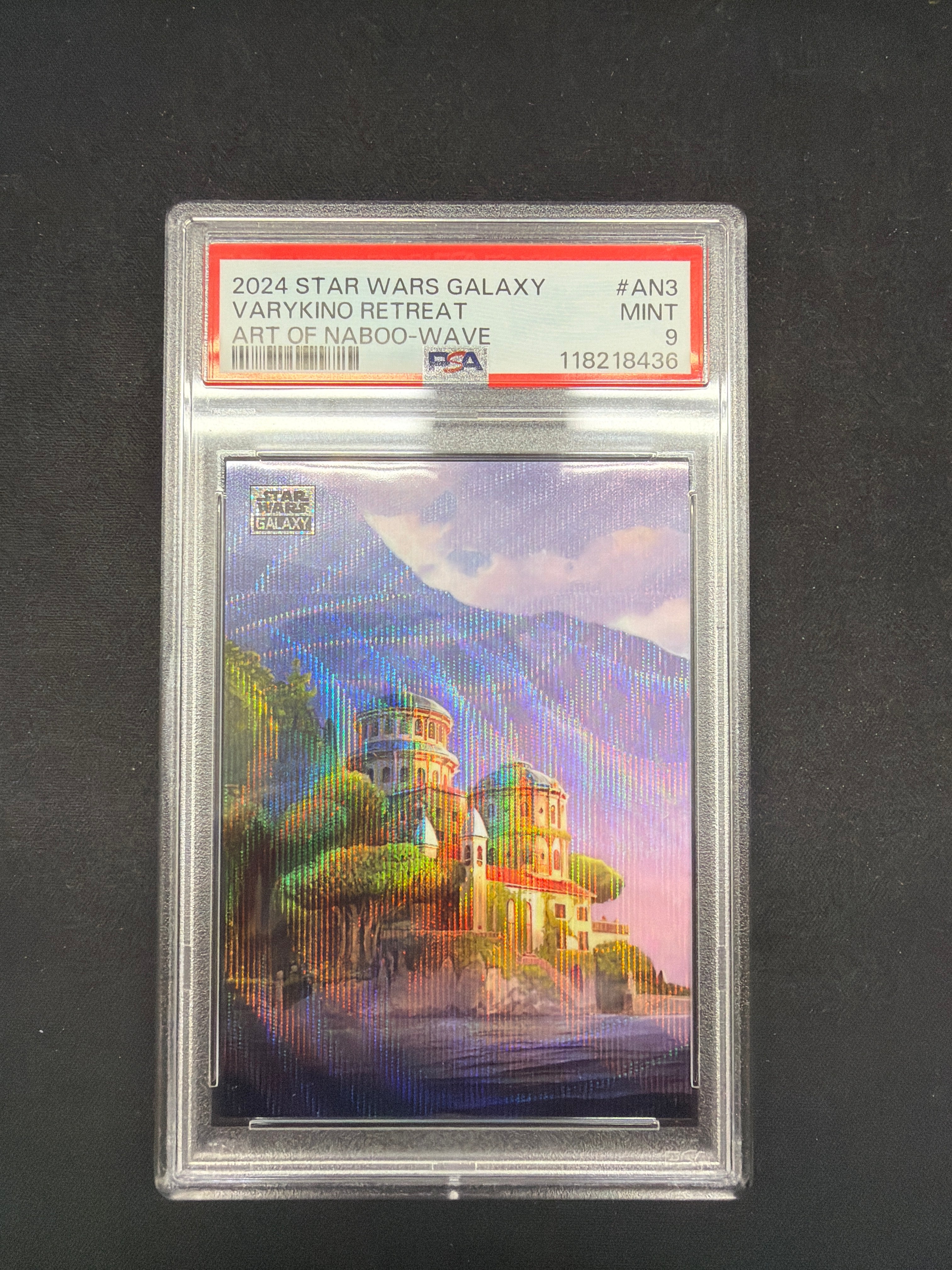 2024 Star Wars Galaxy Varykino Retreat Art Of Naboo-Wave PSA MINT 9 /99