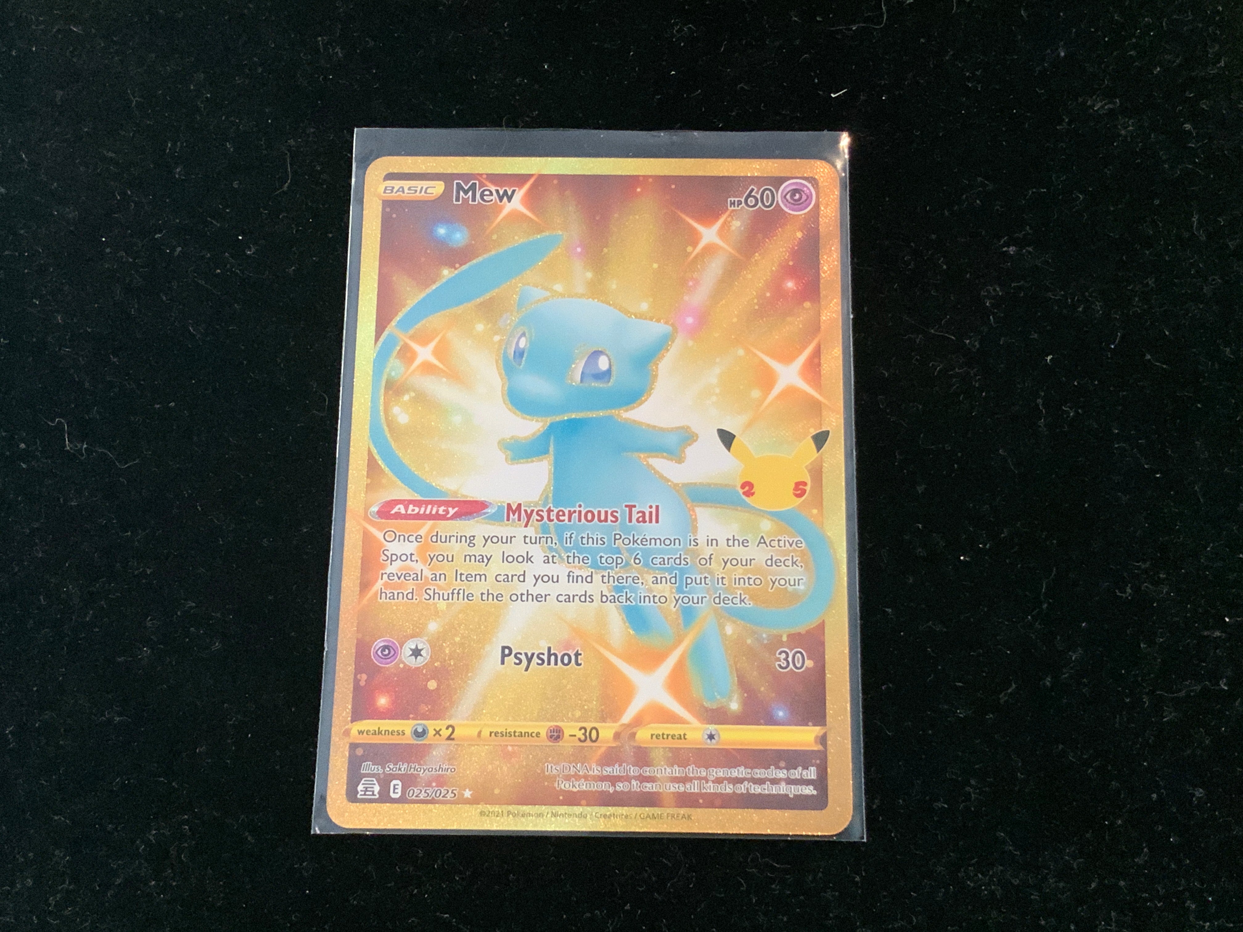 Mew Celebration 025/025