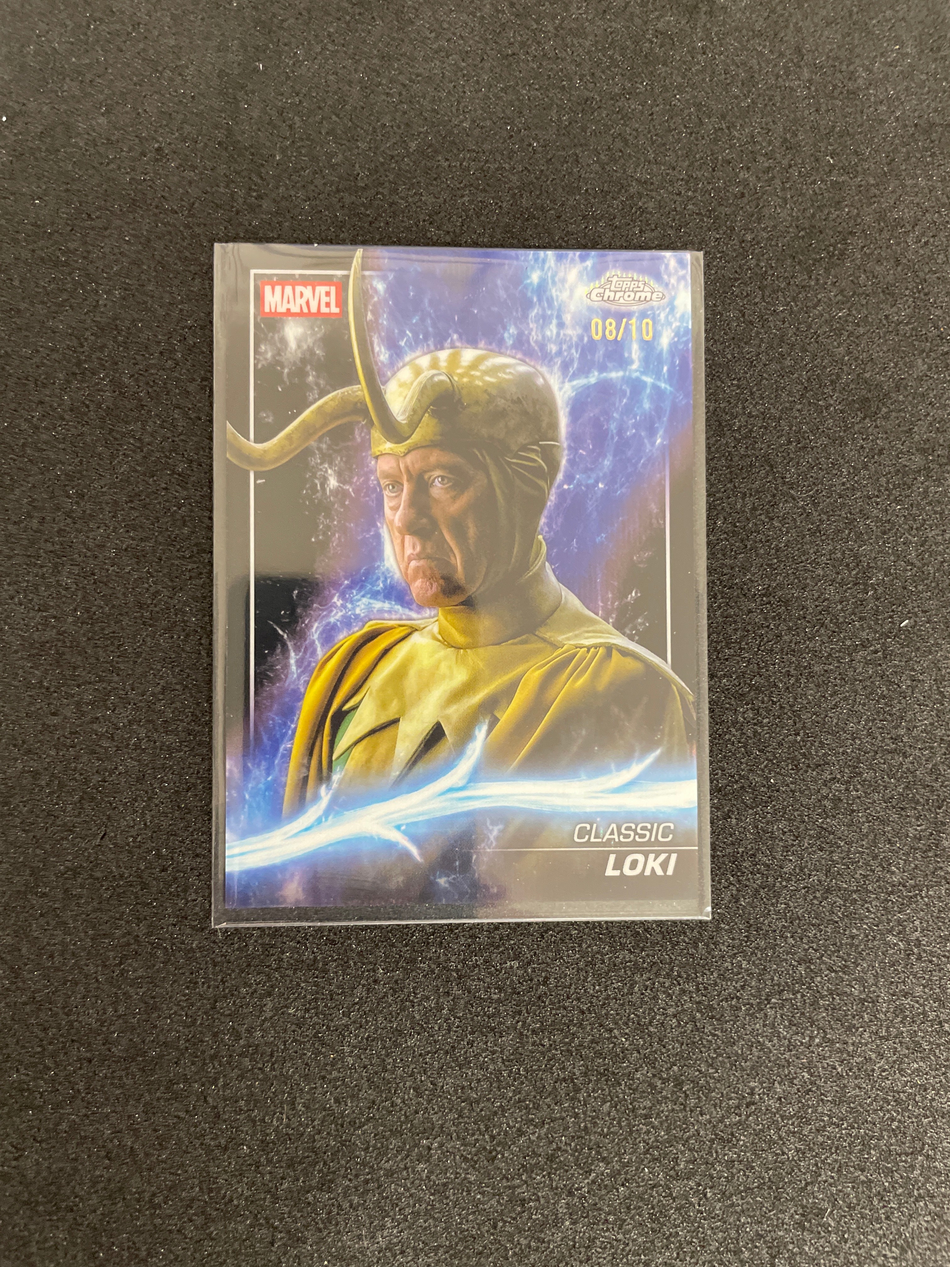 2025 Topps Chrome Marvel Classic Loki /10