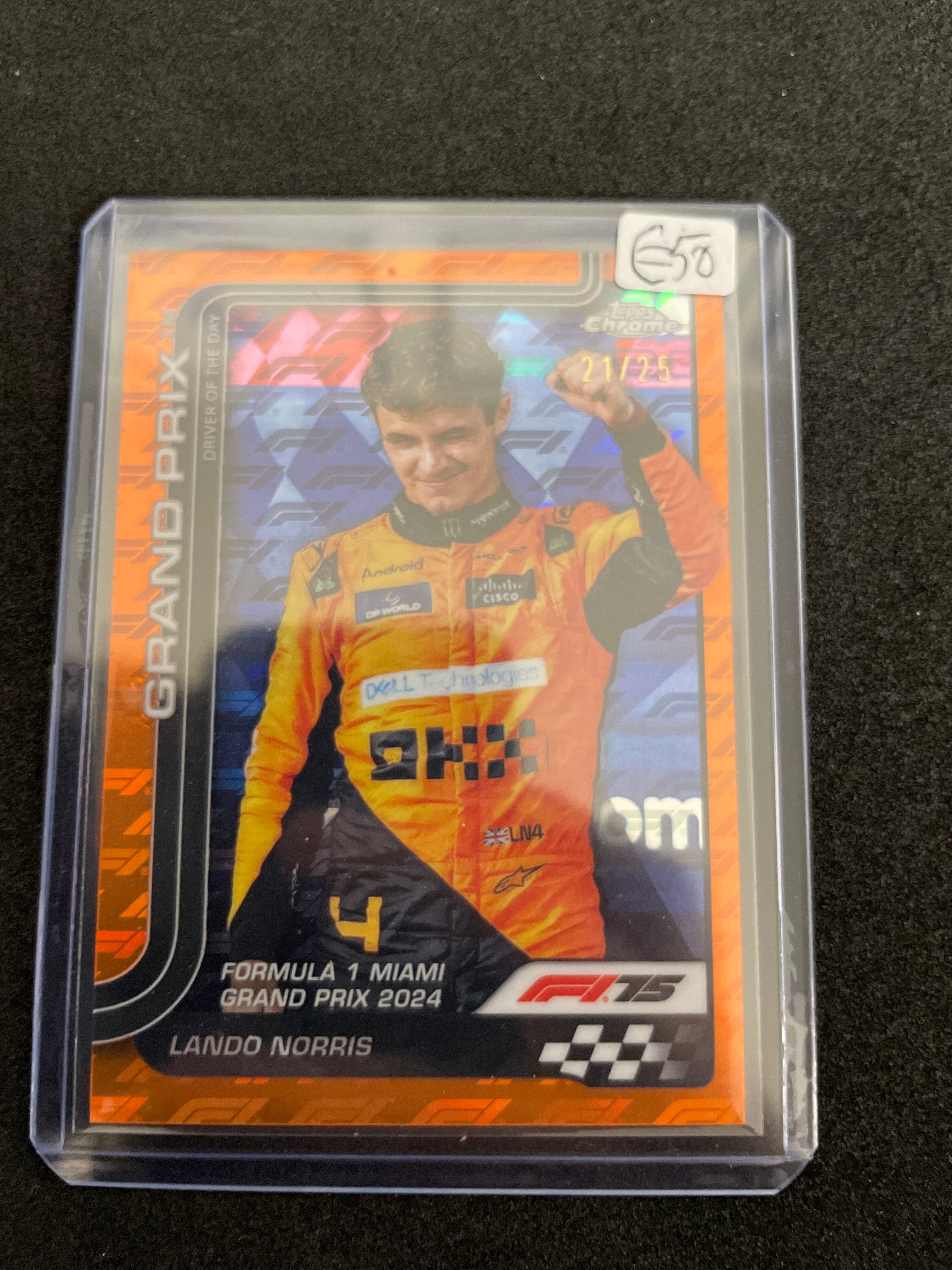 Topps Chrome F1 Lando Norris /25