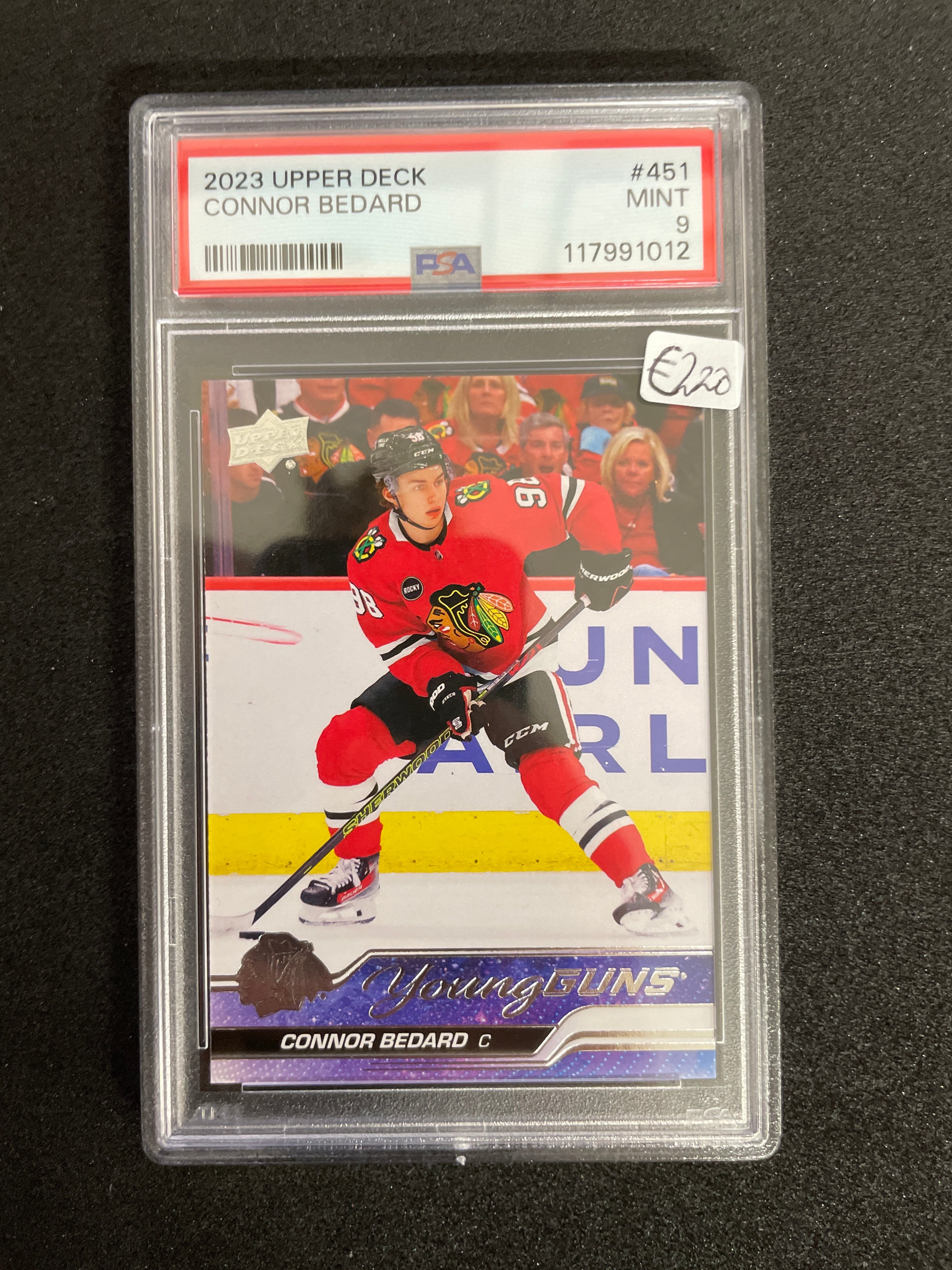 2023 Upper Deck Connor Bedard PSA 9