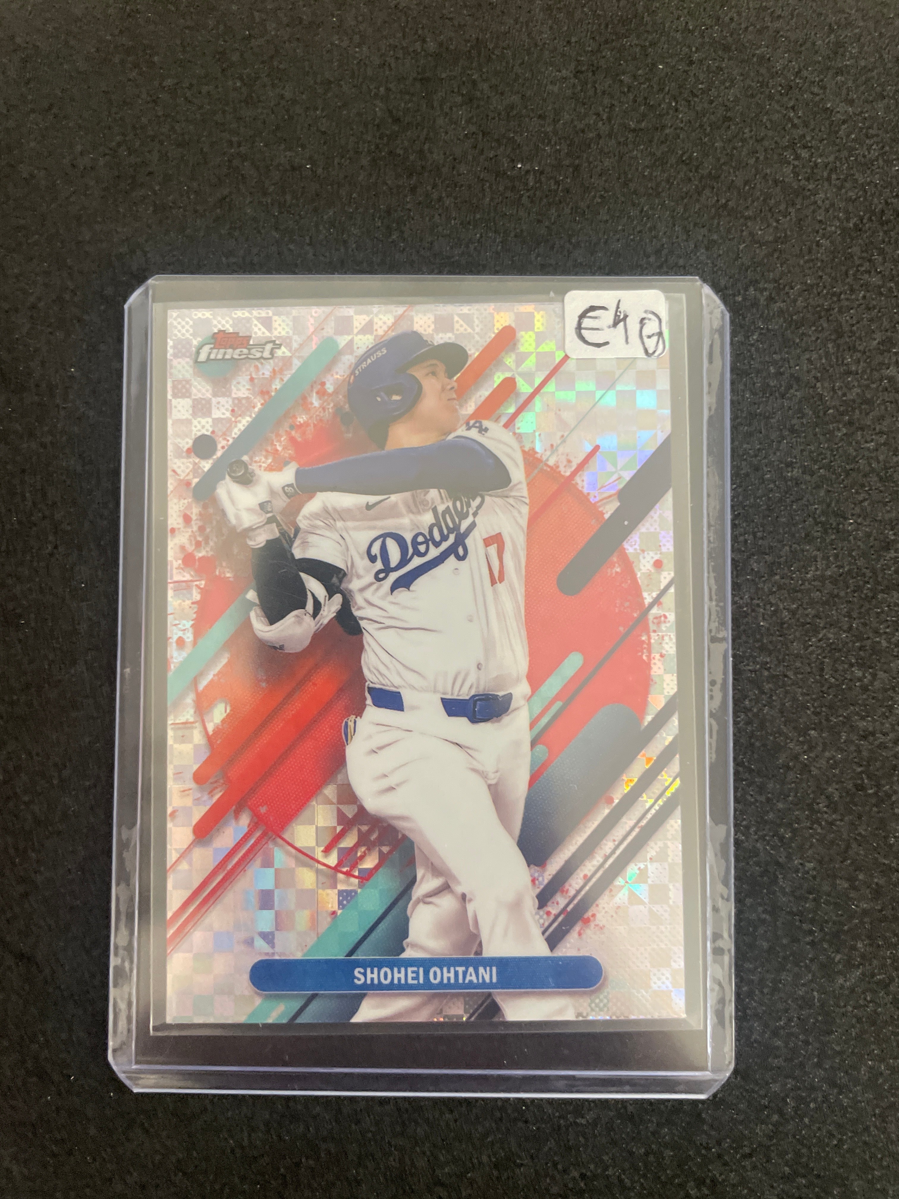 2025 Topps Finest Shohei Ohtani Checkerboard Refractor #208