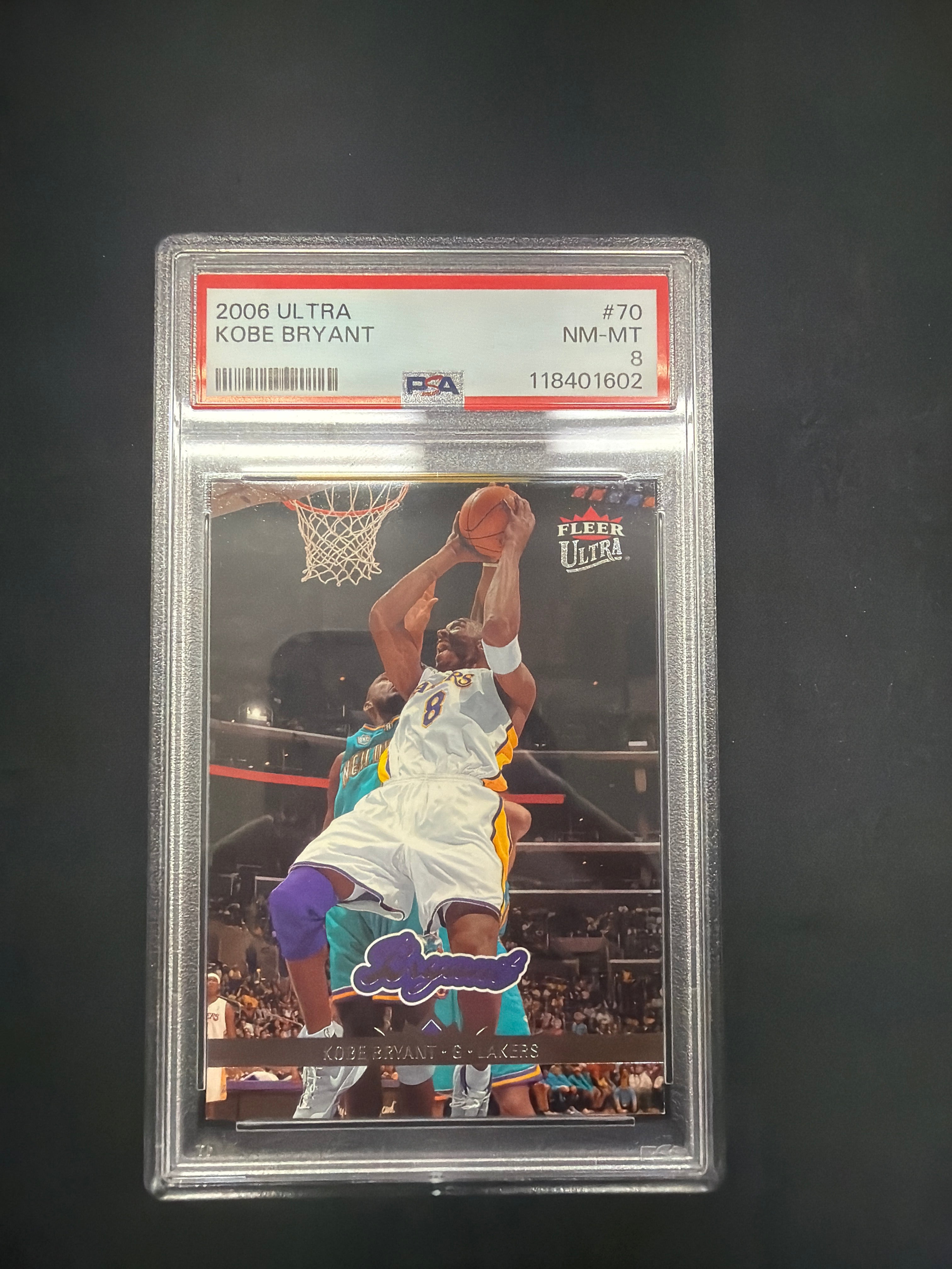 2006 Ultra Kobe Bryant PSA NM-MT 8