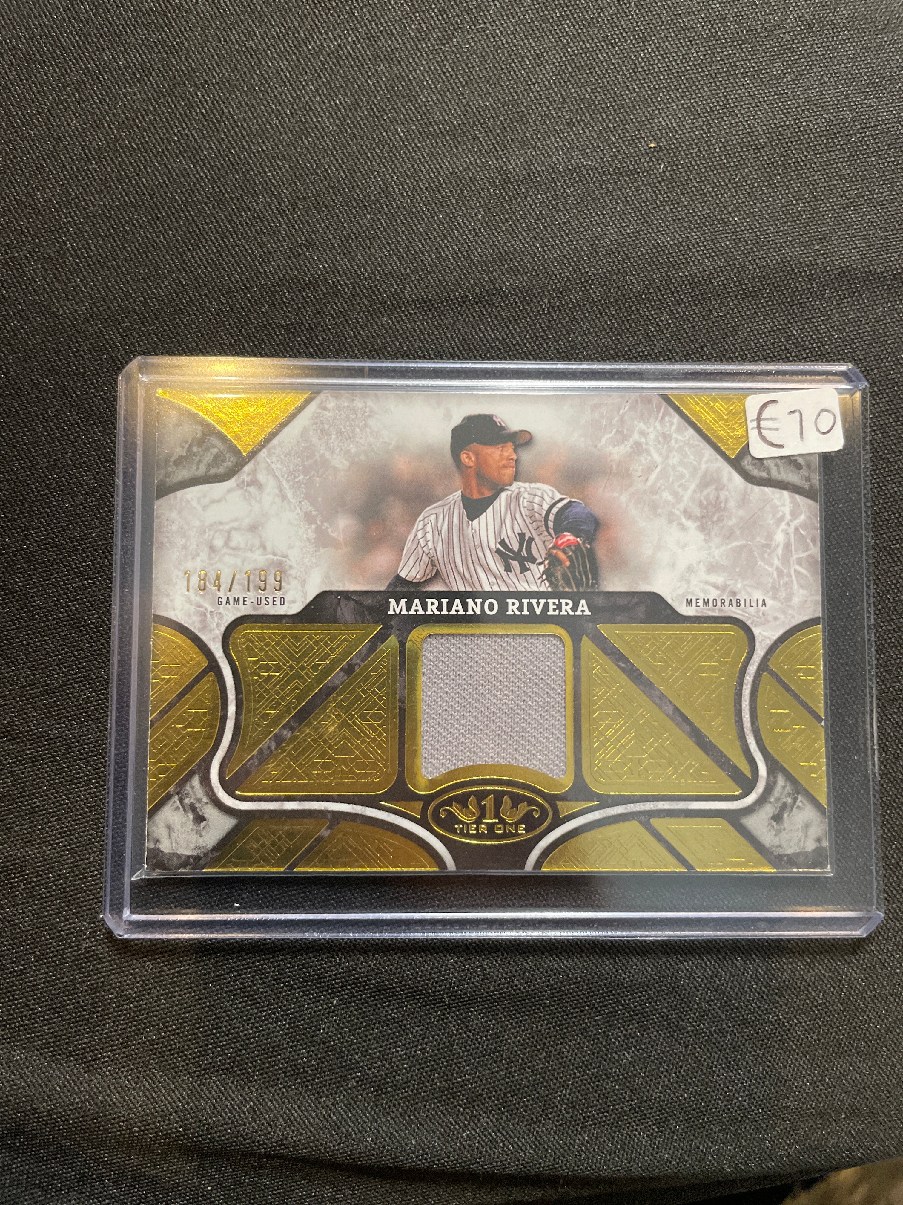 2025 Topps Tier One Baseball Mariano Rivera Relic /199