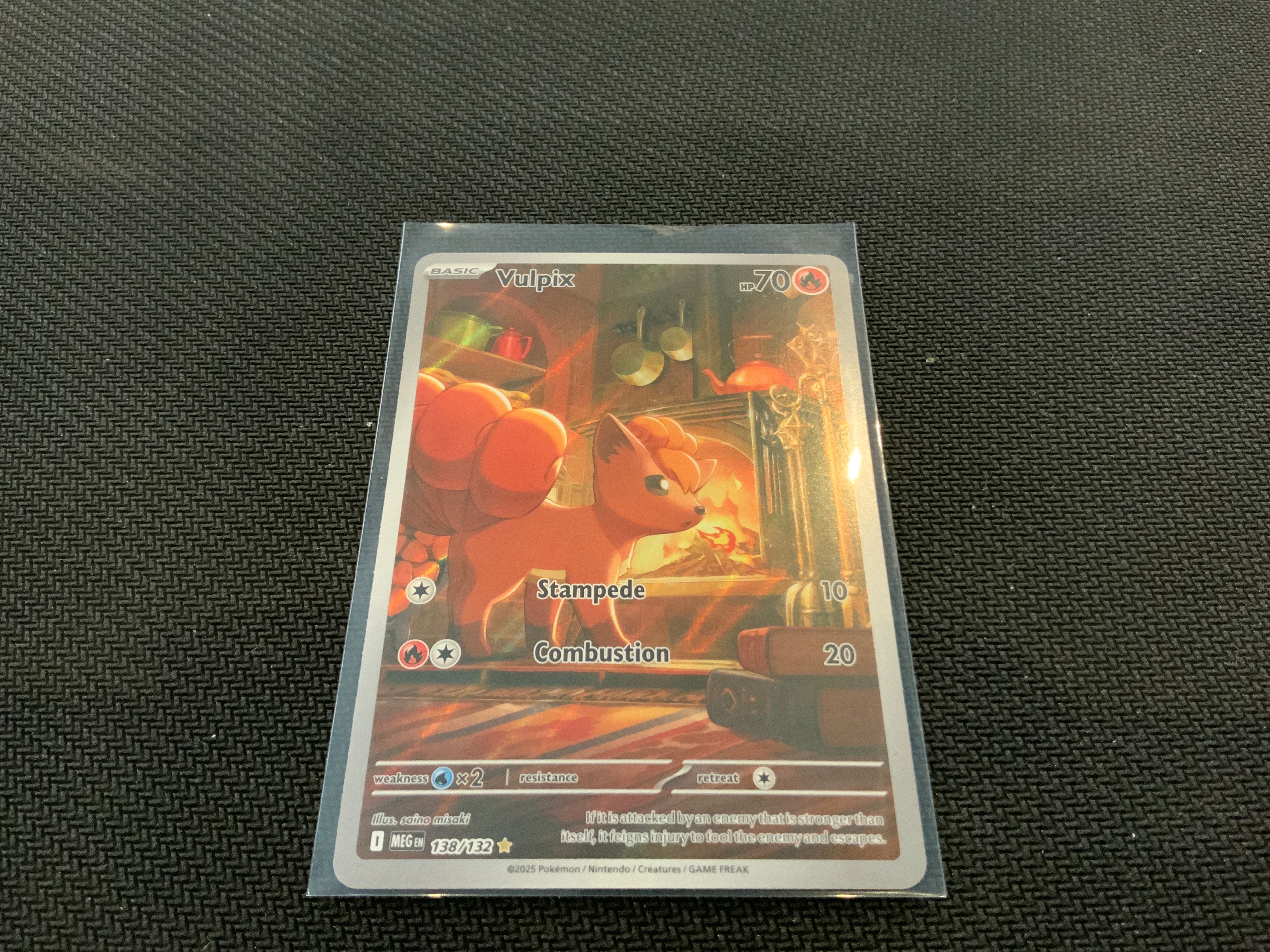 Pokemon MEG Vulpix 138/132