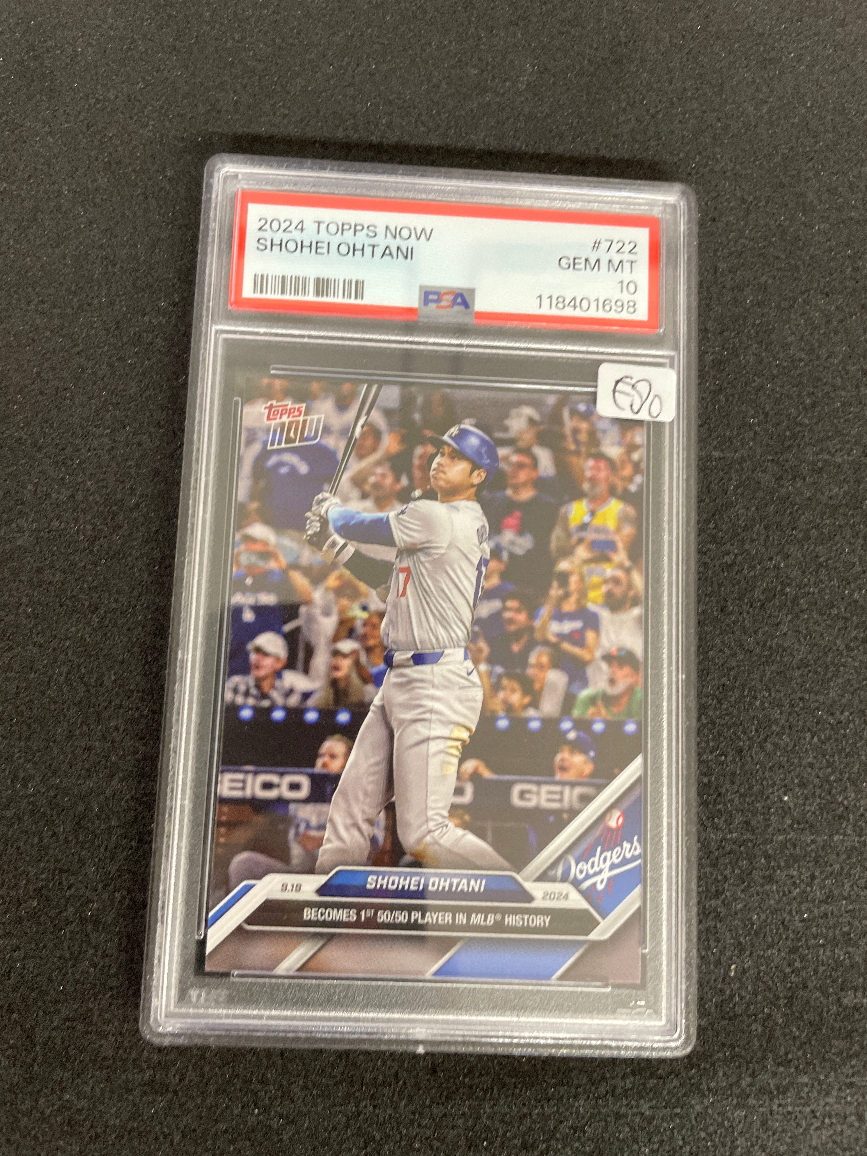 2024 TOPPS NOW SHOHEI OHTANI PSA 10
