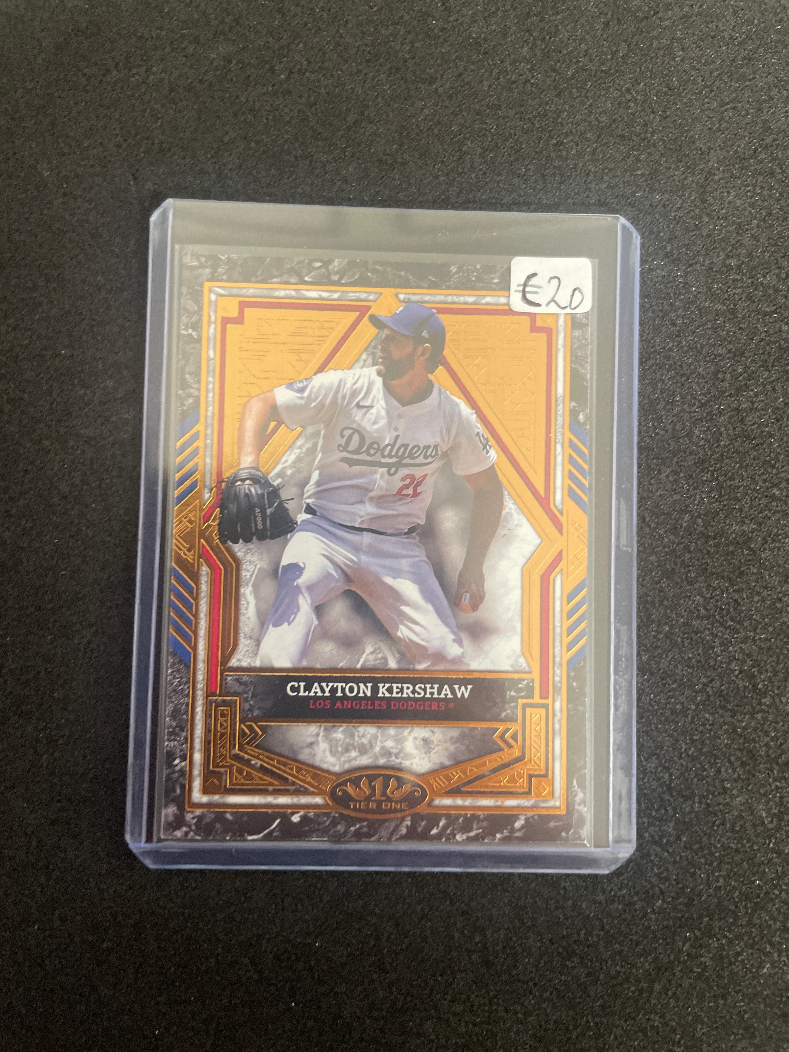 2025 Topps Tier One Baseball Clayton Kershaw Base