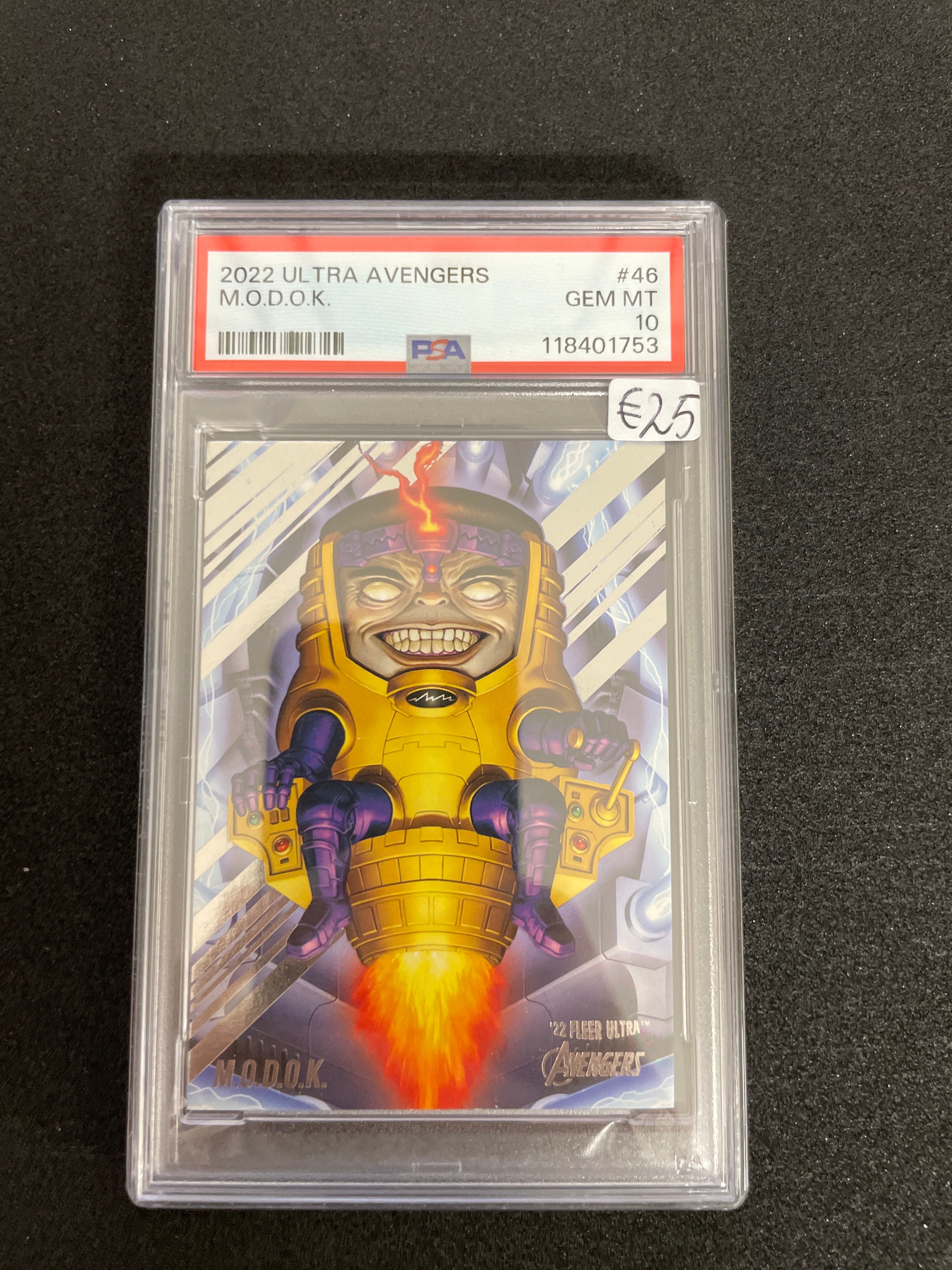 2022 Ultra Avengers M.O.D.O.K PSA 10