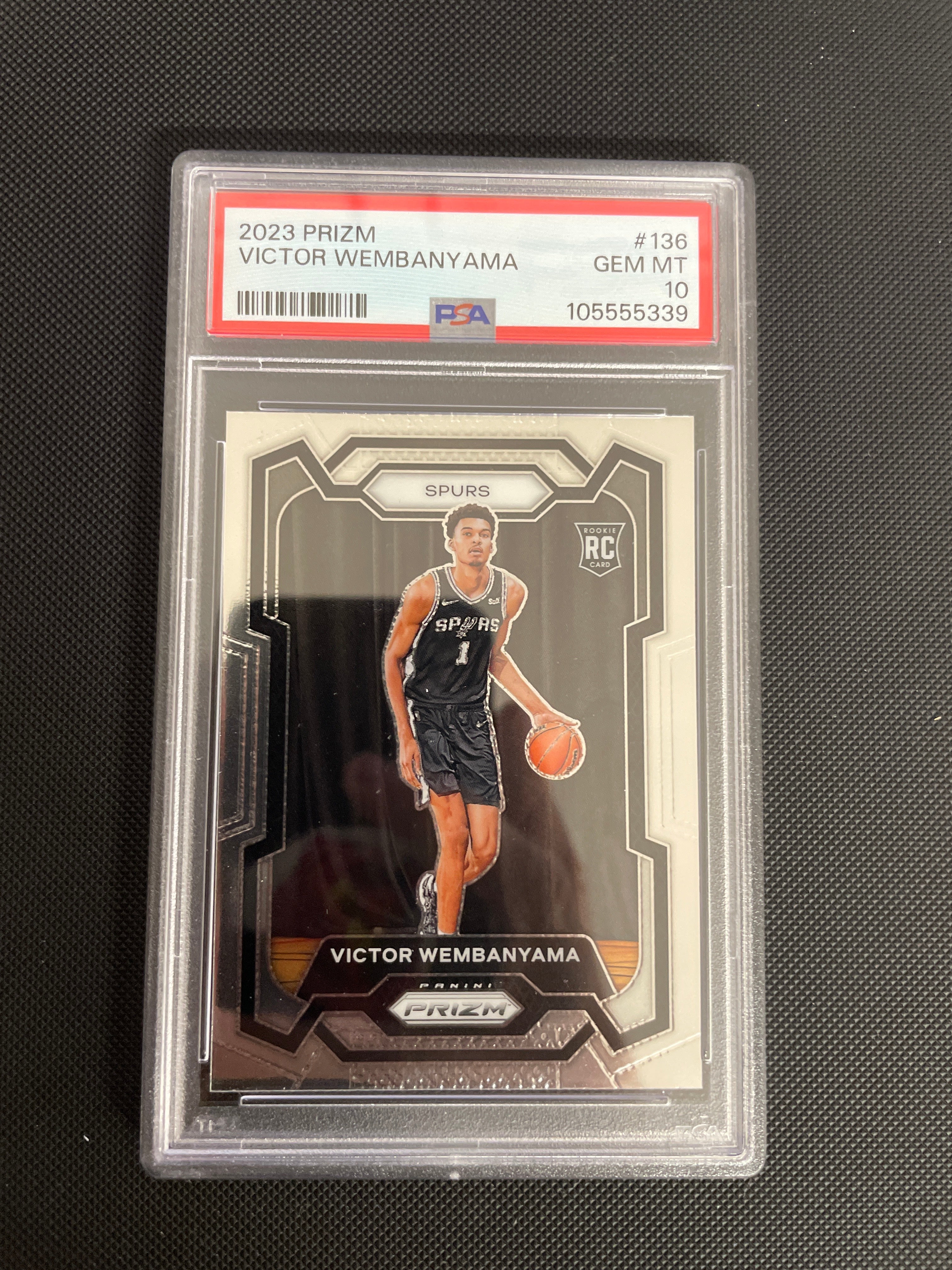 2023 Prizm Victor Wembanyama PSA 10