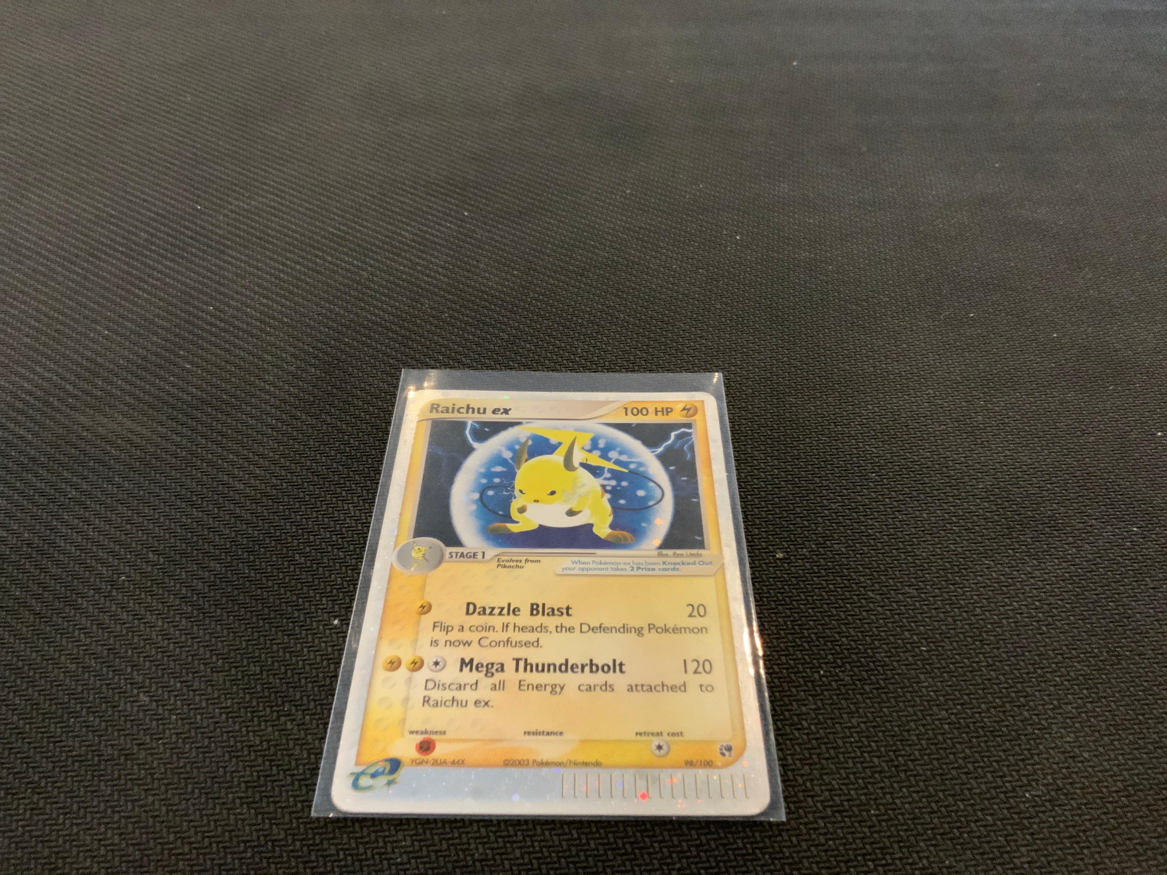 Pokemon EX sandstorm Raichu EX 98/100