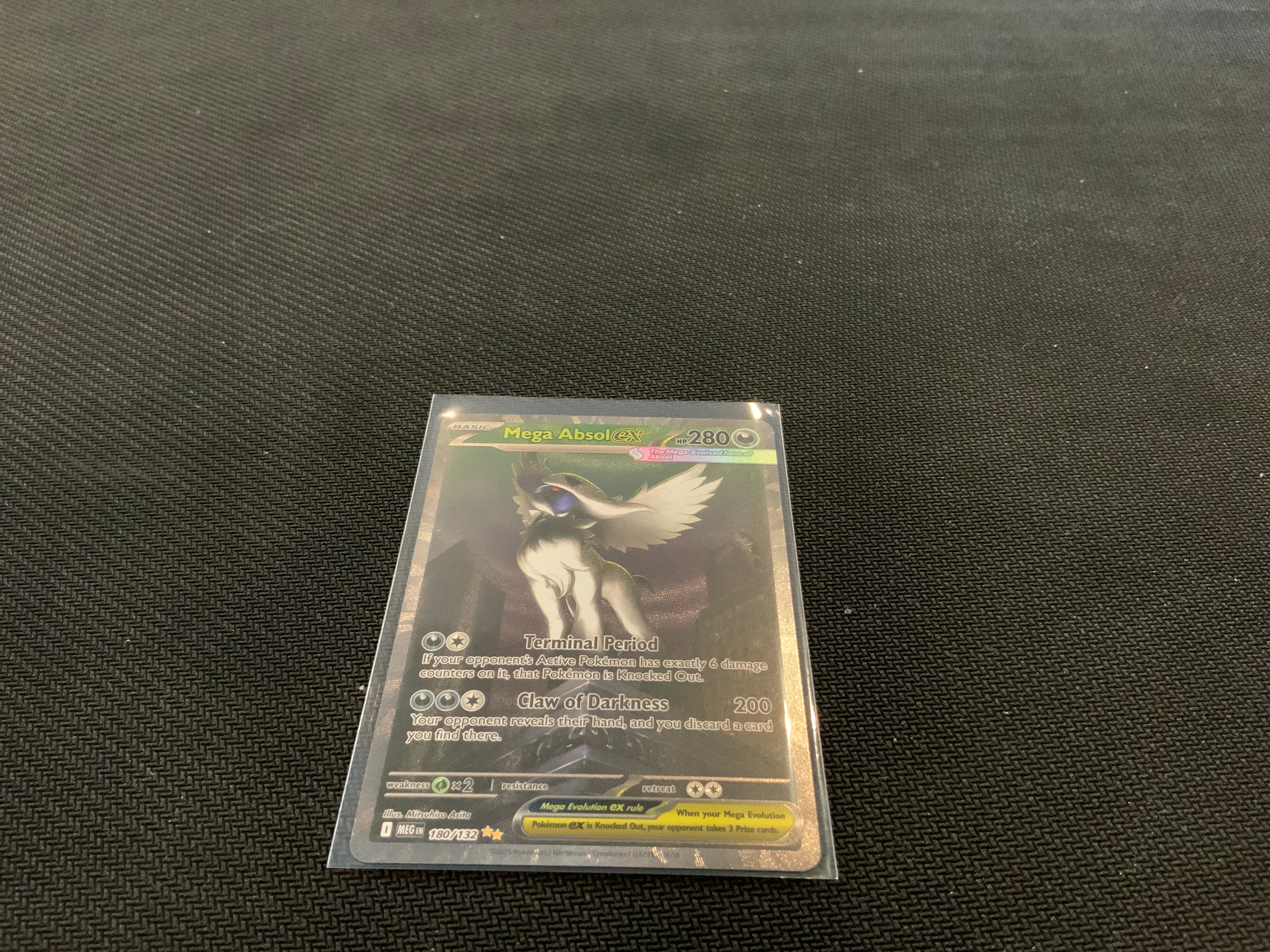 Pokemon MEG Mega Absol EX 180/132