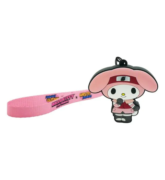 Naruto Shipudden x Hello Kitty:
My Melody Sakura PVC Keychain