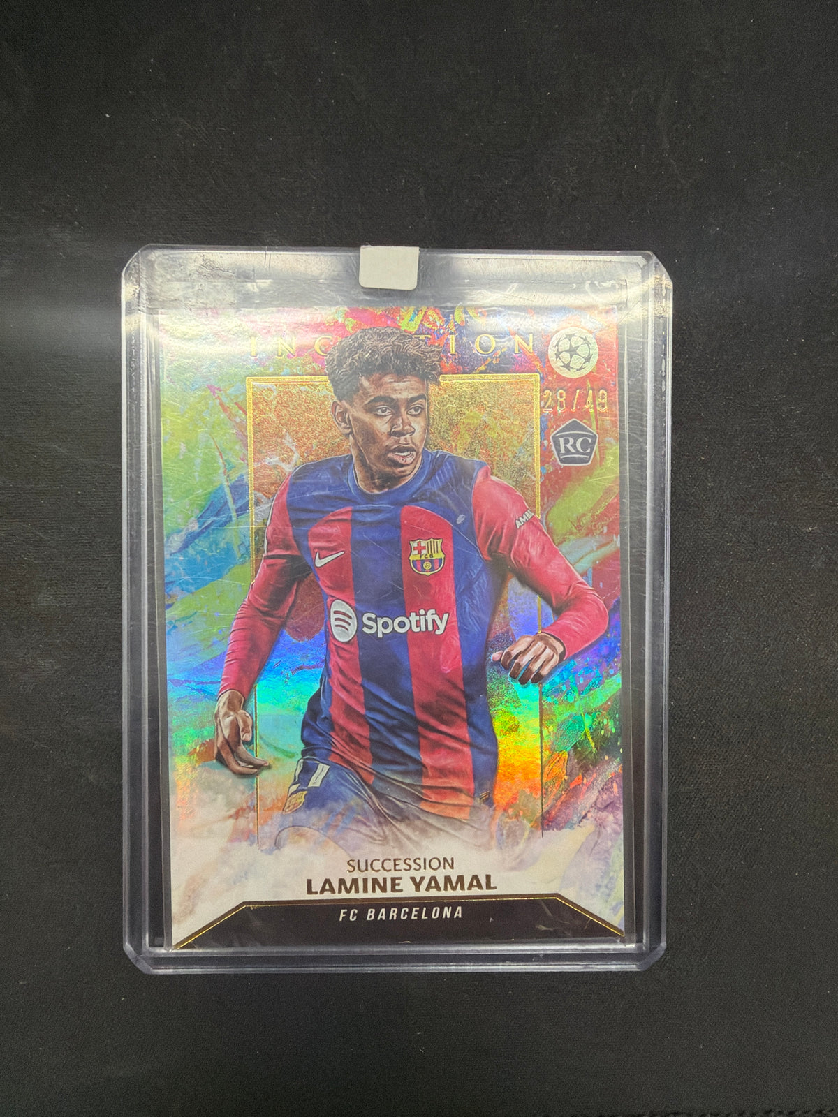 2024 Topps Inception Lamine Yamal Rookie /49