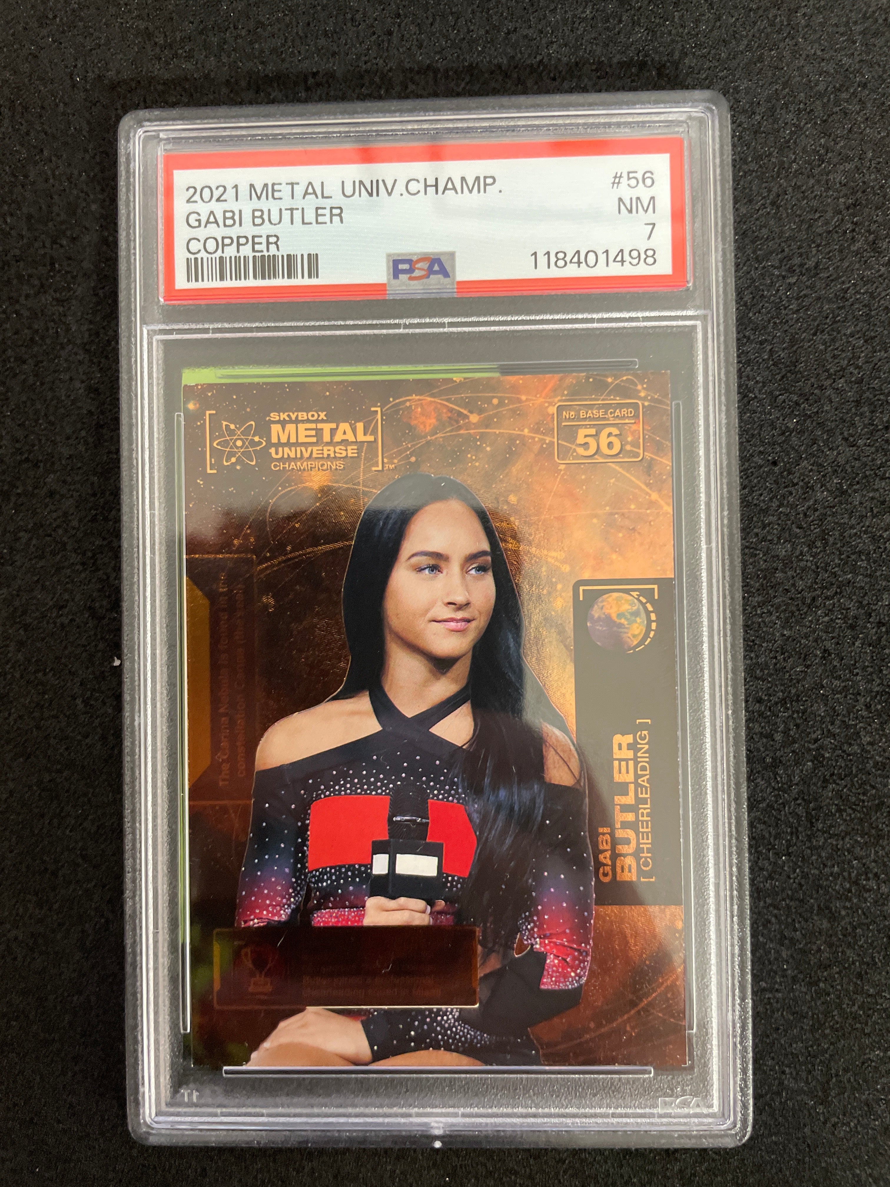 2021 Metal Univ.Champ. Gabi Butler Copper NM PSA 7