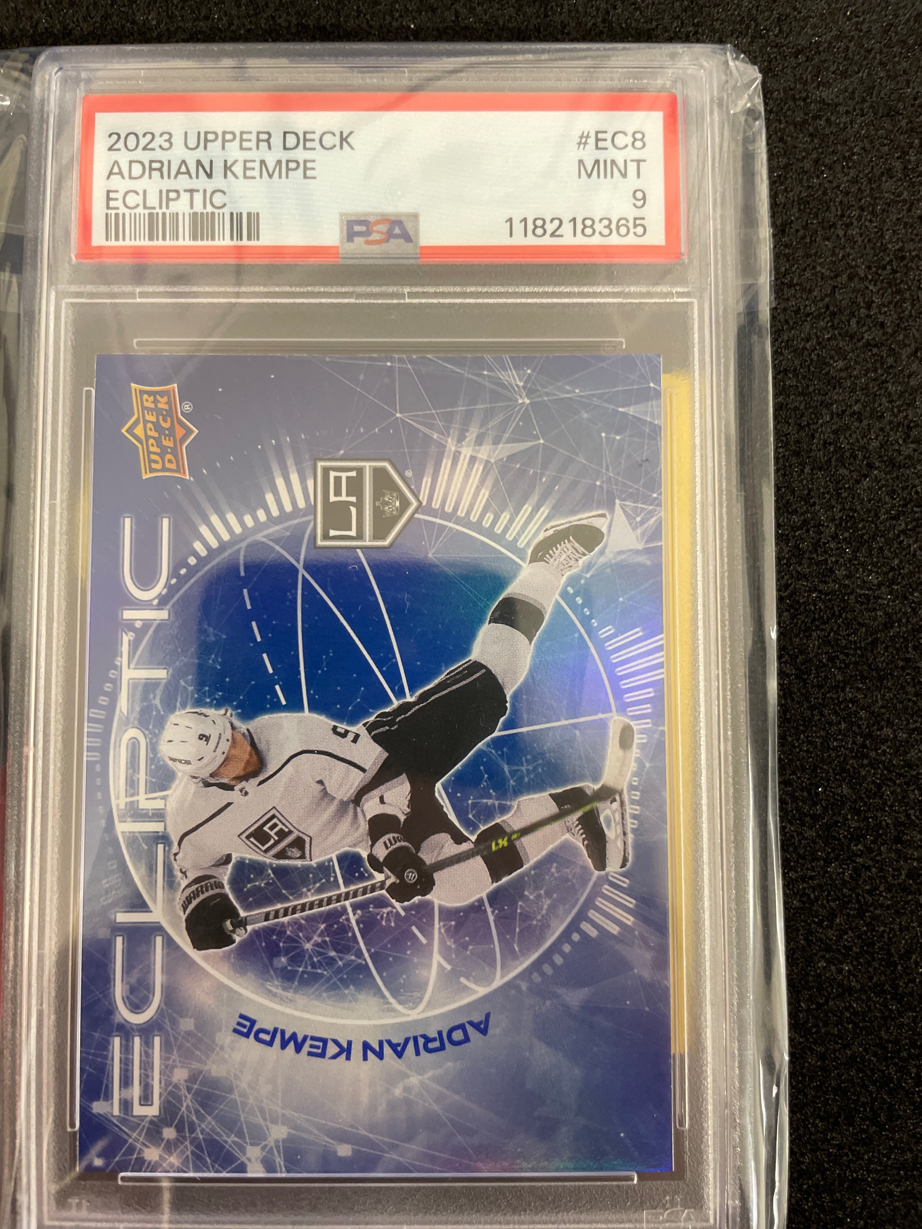 2023 Upper Deck Adrian Kempe Ecliptic Mint PSA 9