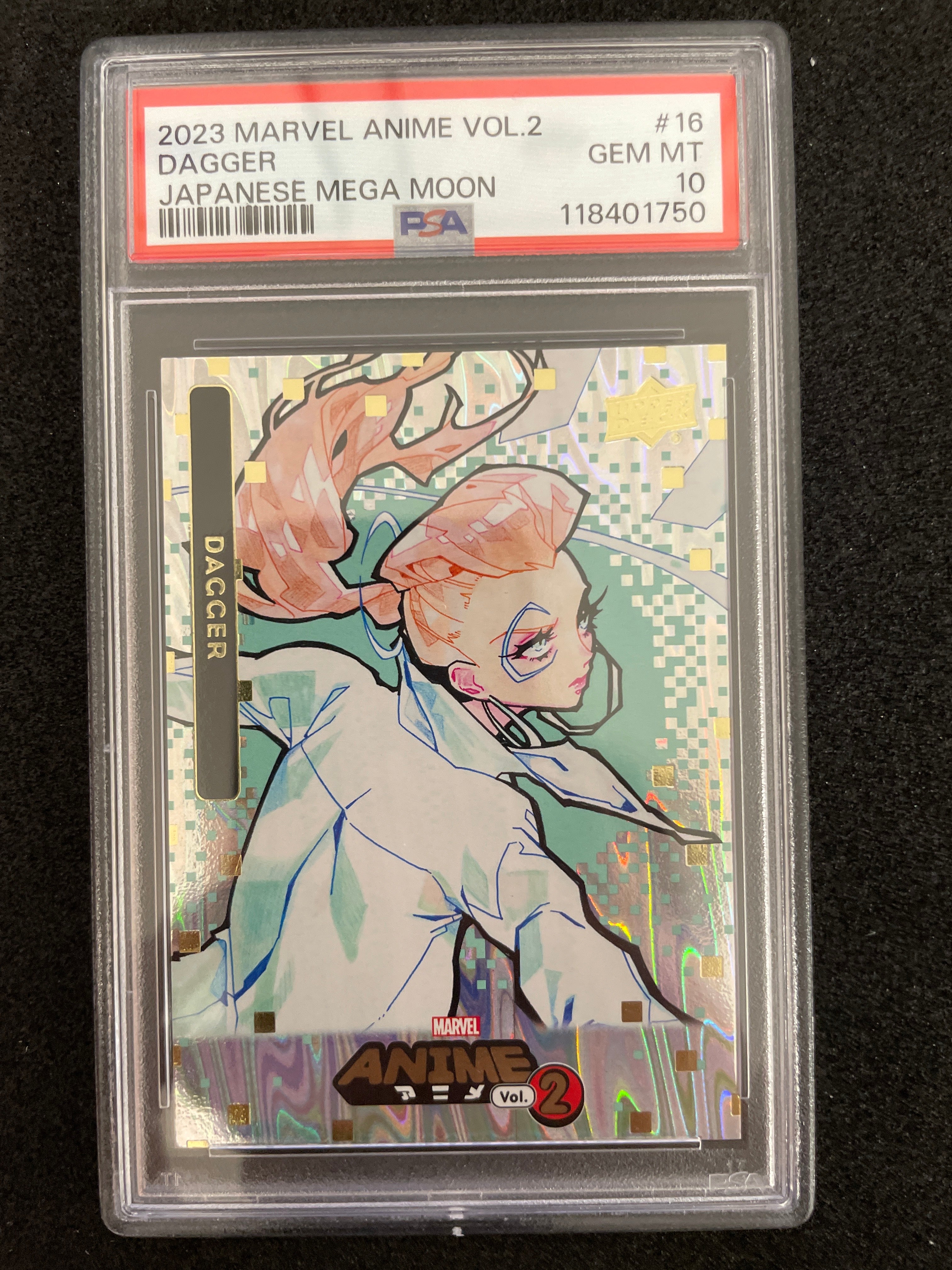 2023 Marvel Anime Vol.2 Dagger Japanese Mega Moon Gem Mint PSA 10