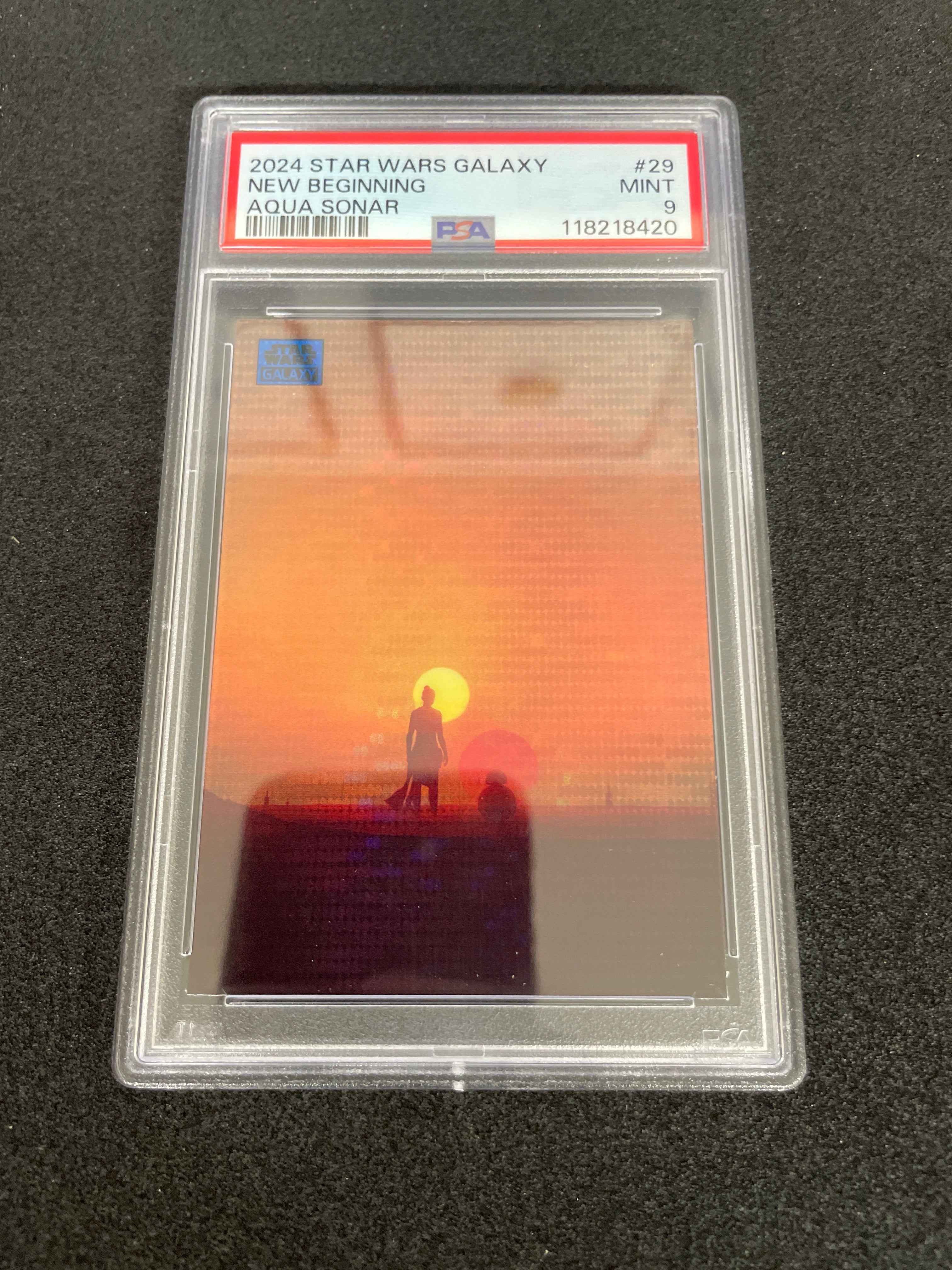 2024 Star Wars Galaxy New Beginning Aqua Sonar MINT PSA 9 /199