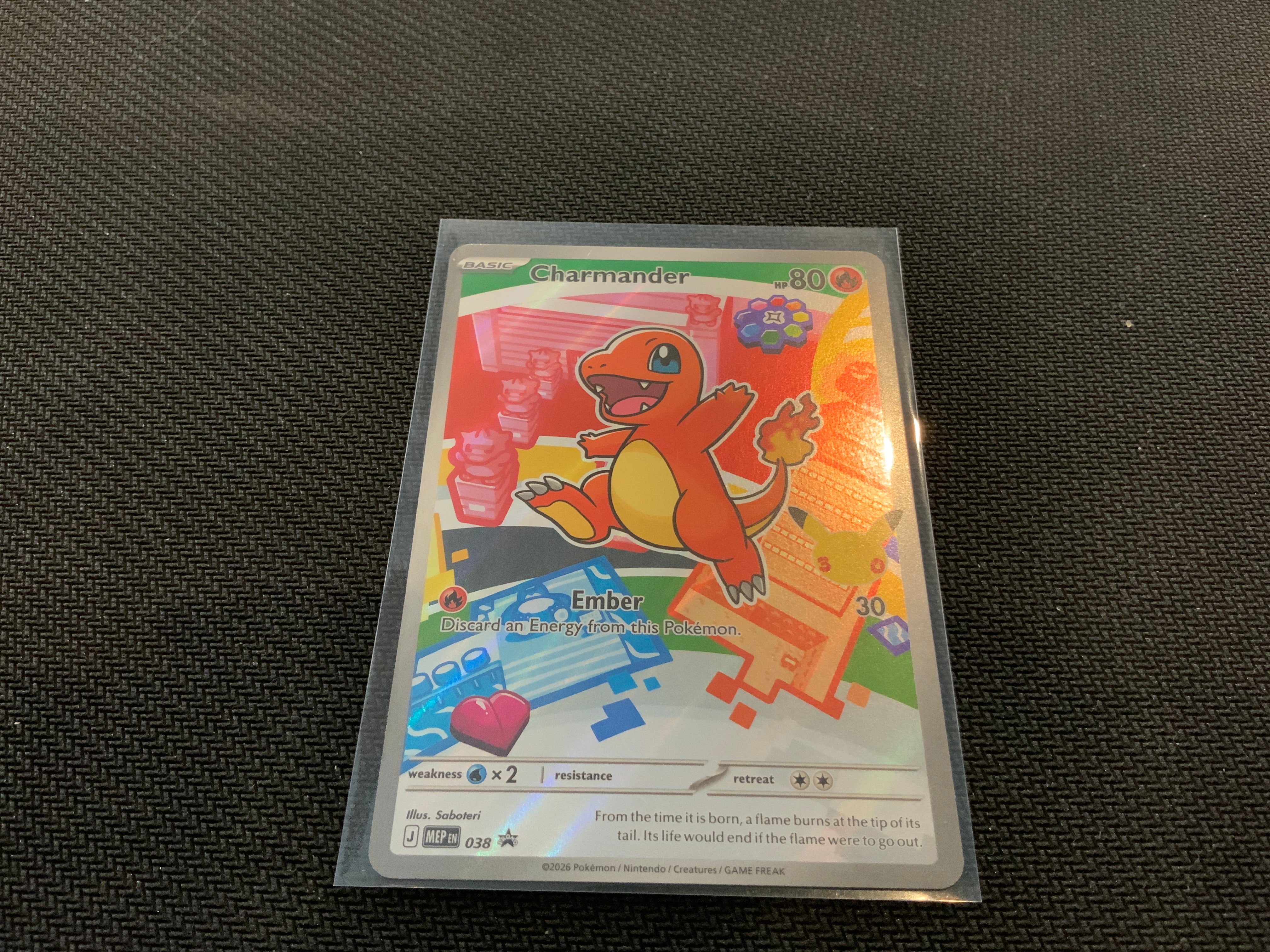 Pokemon MEP promo Charmander 038