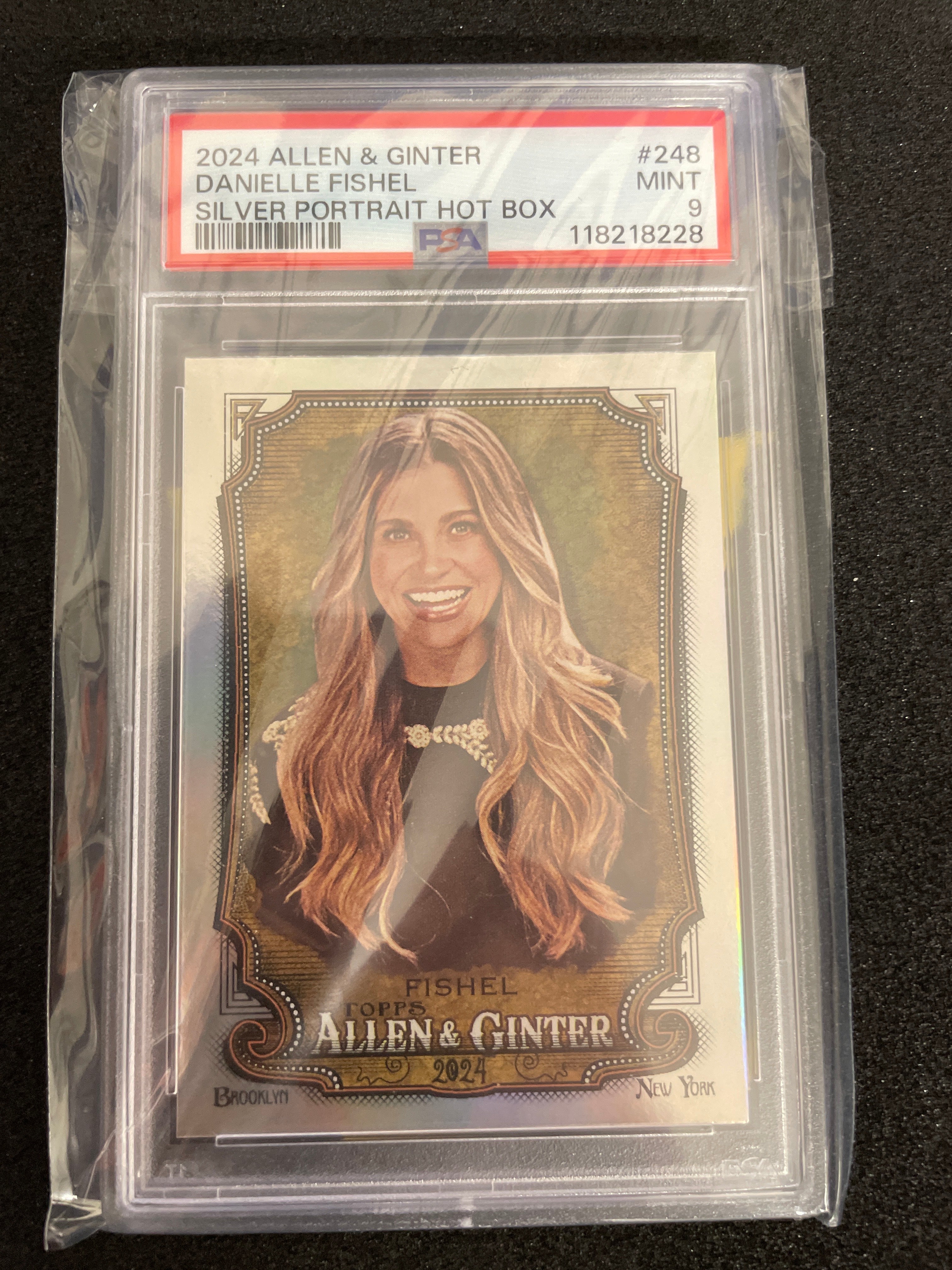 2024 Allen & Ginter Danielle Fishel Silver Portrait Hot Box Mint PSA 9