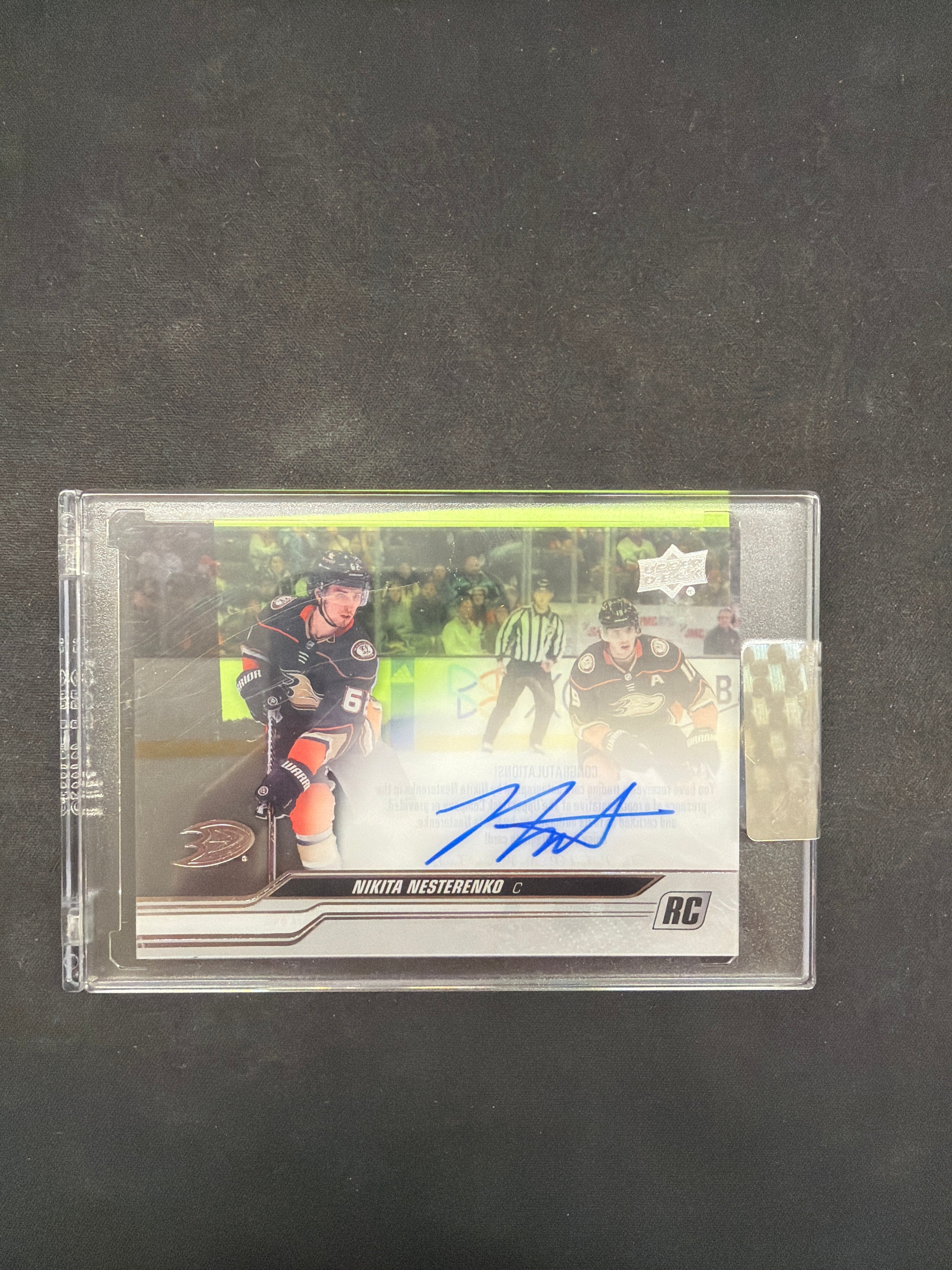 Upper Deck Nikita Nesterenko Rookie Autograph