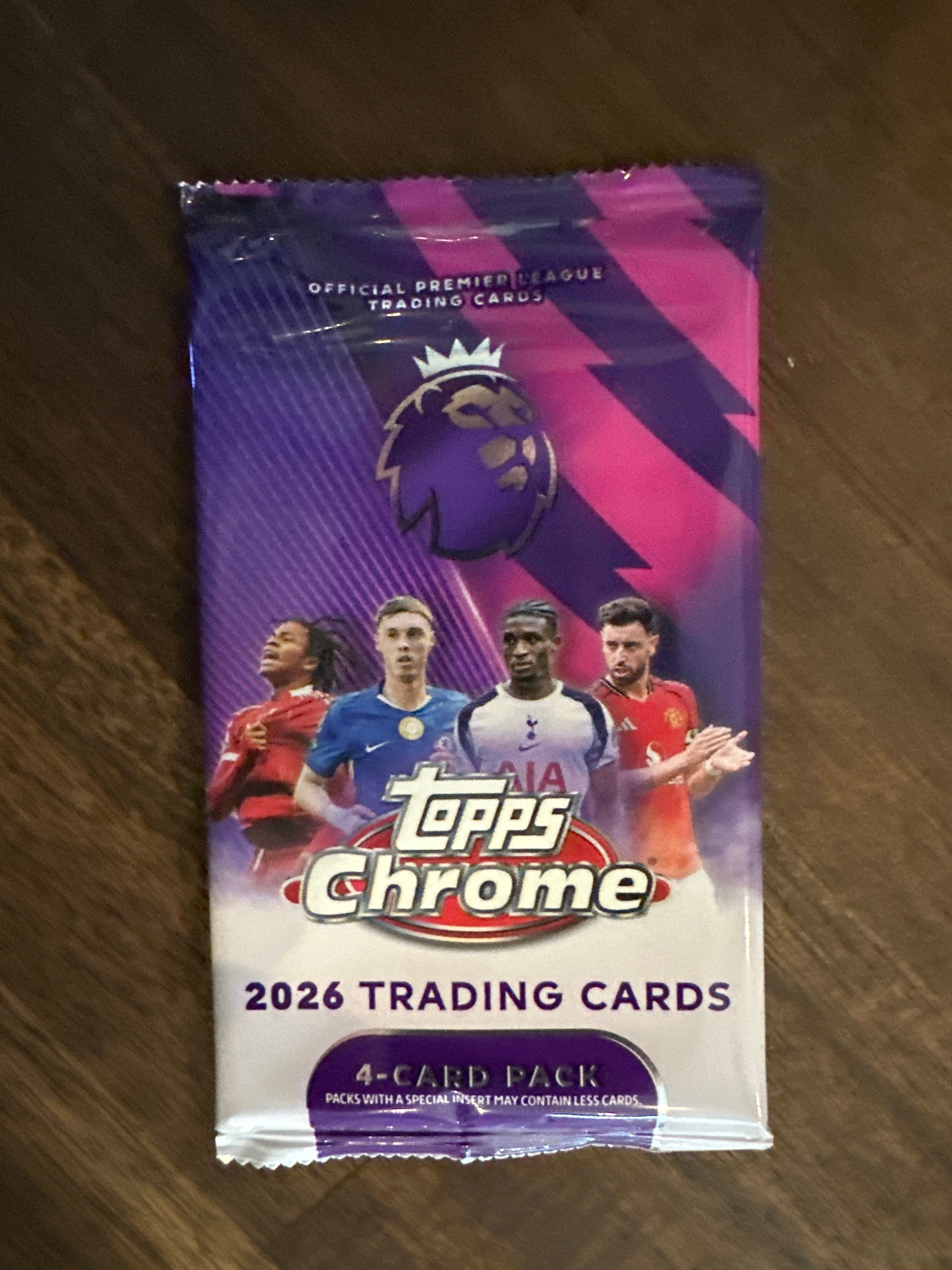 2026 Topps Chrome Premier League EPL Soccer Booster