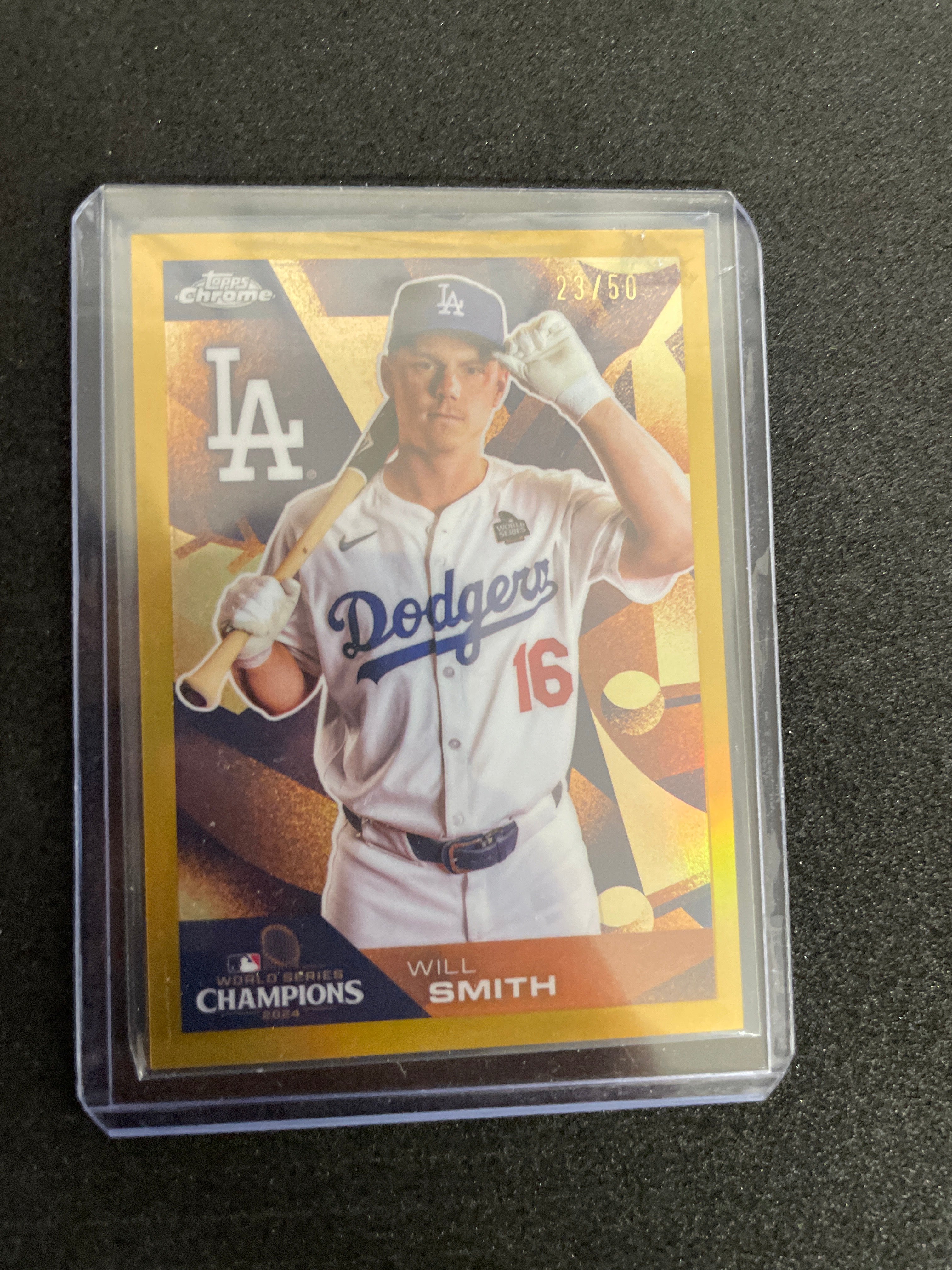 Topps Chrome World Series Champions 2024 Will Smith /50