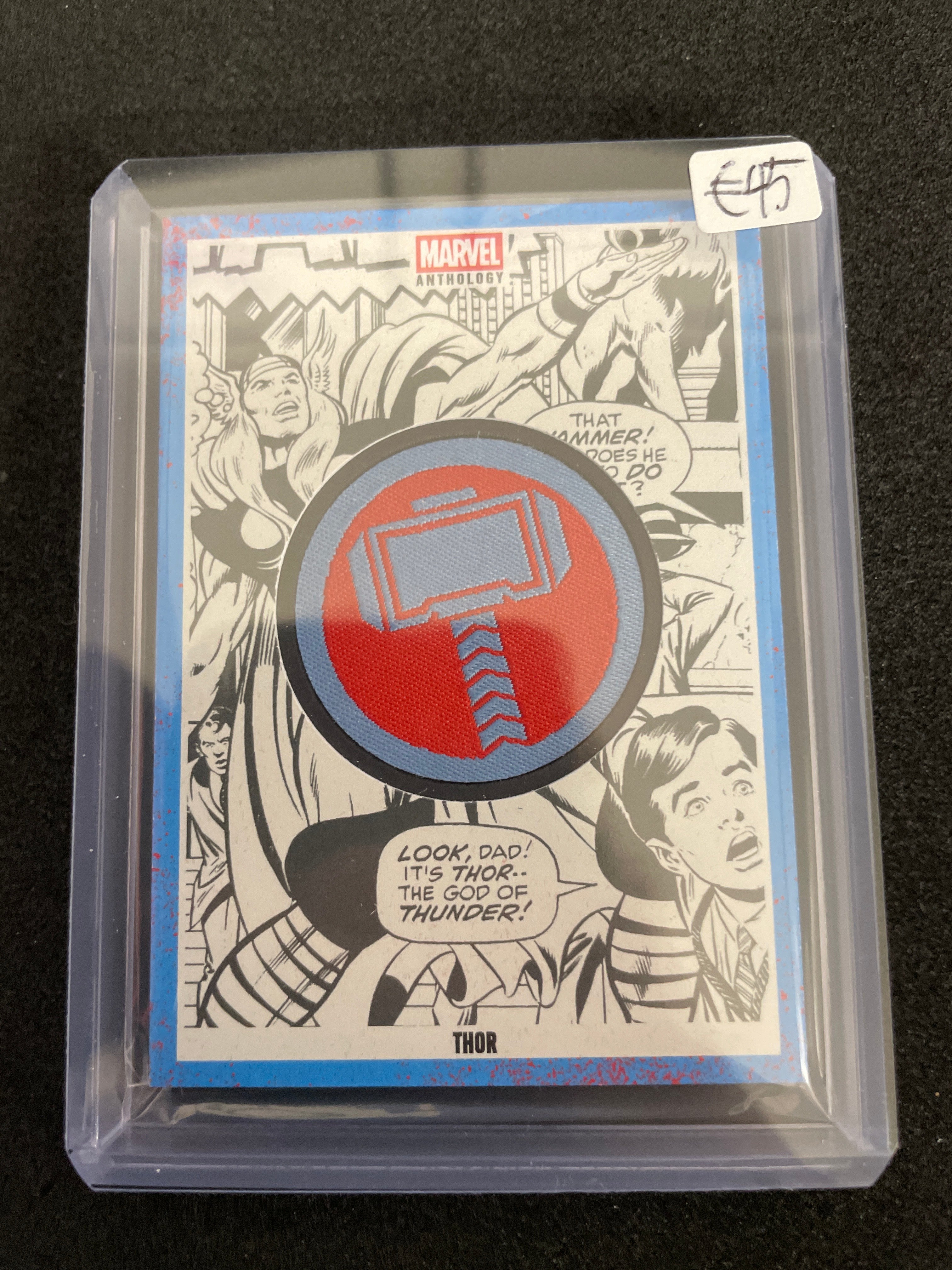 2025 Panini Marvel Anthology Thor Badge Card