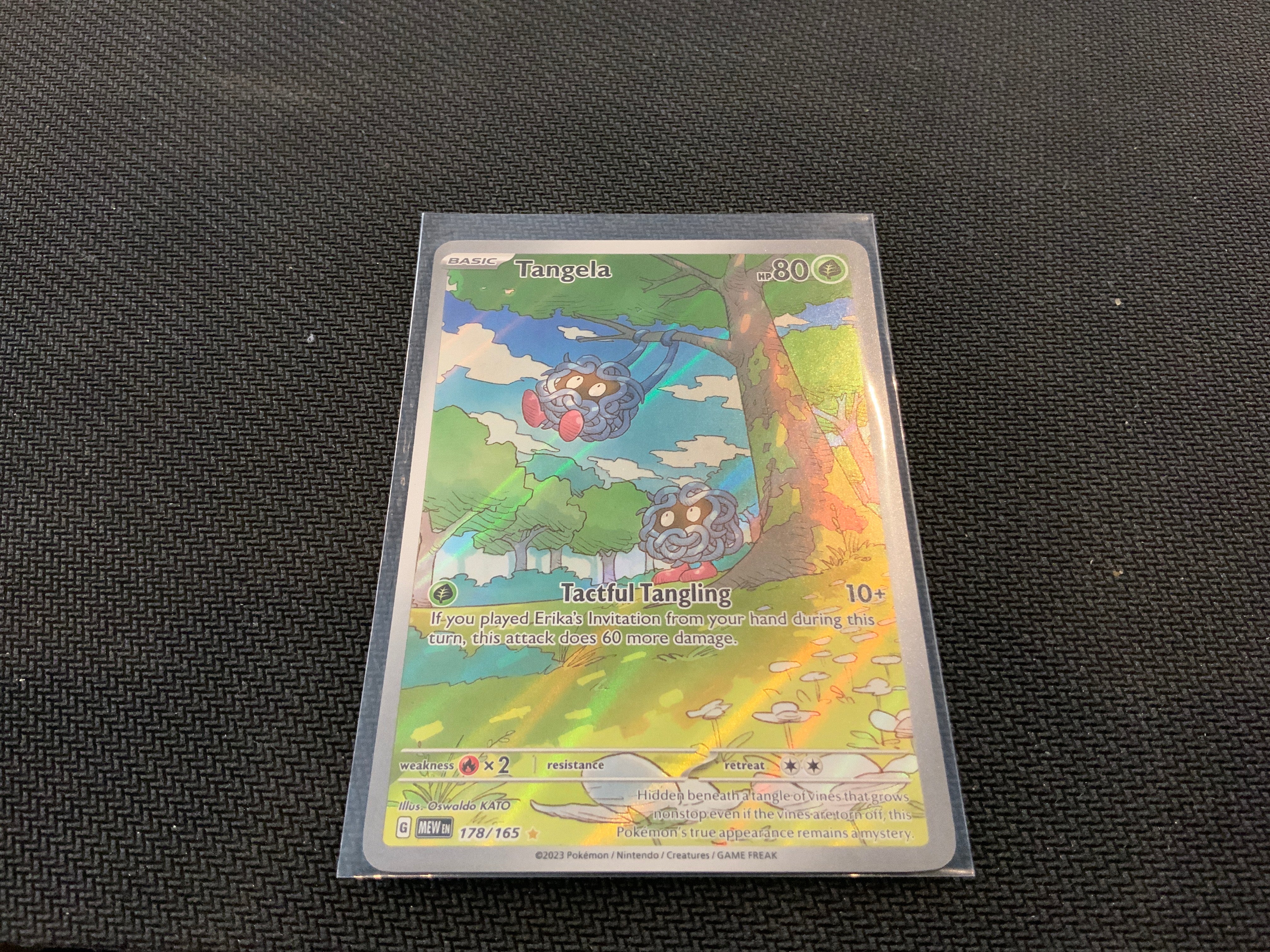 Pokemon MEW Tangela 178/165