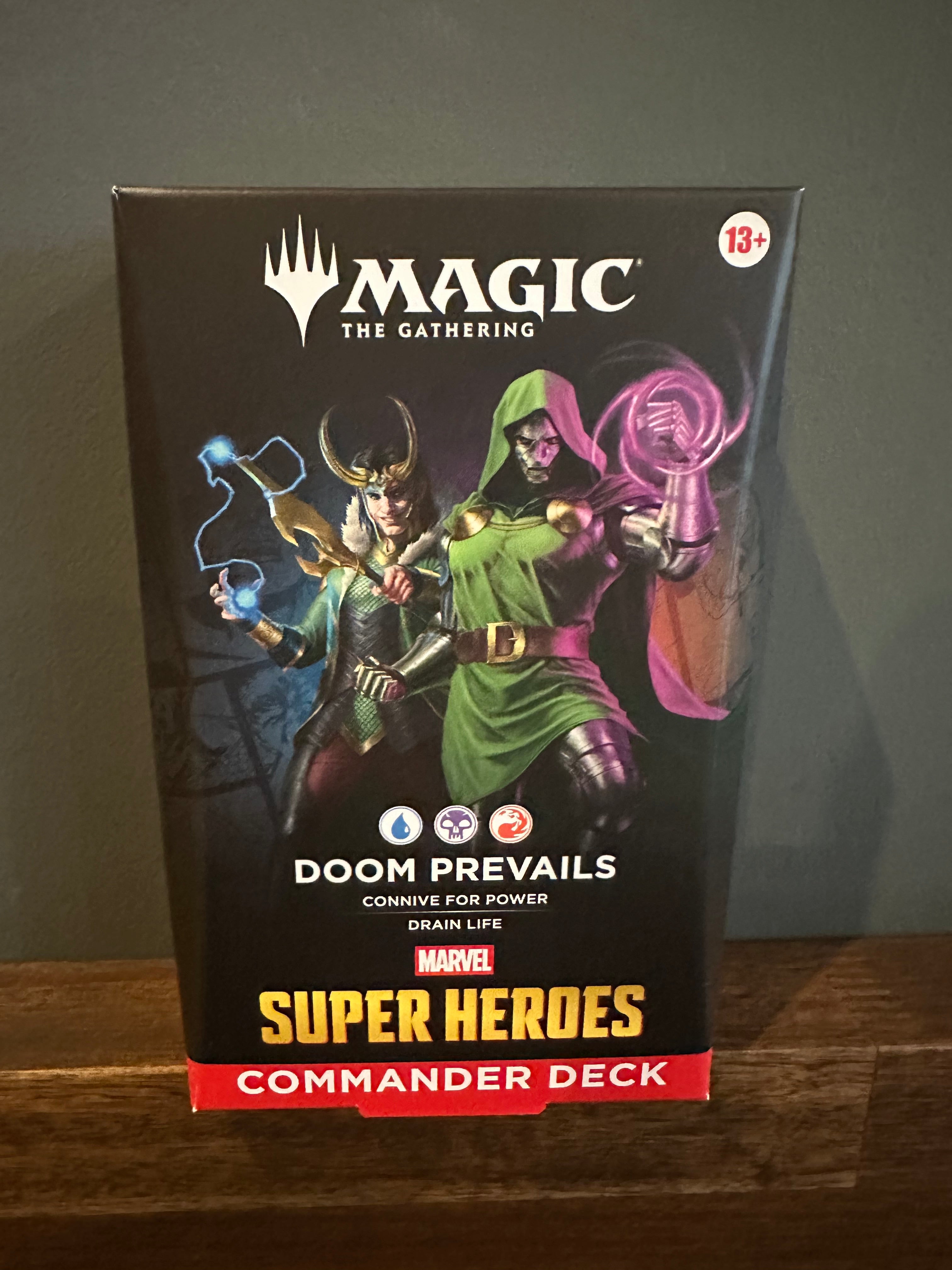 Magic the Gathering: Marvel Super Heroes Commander Deck - Doom Prevails