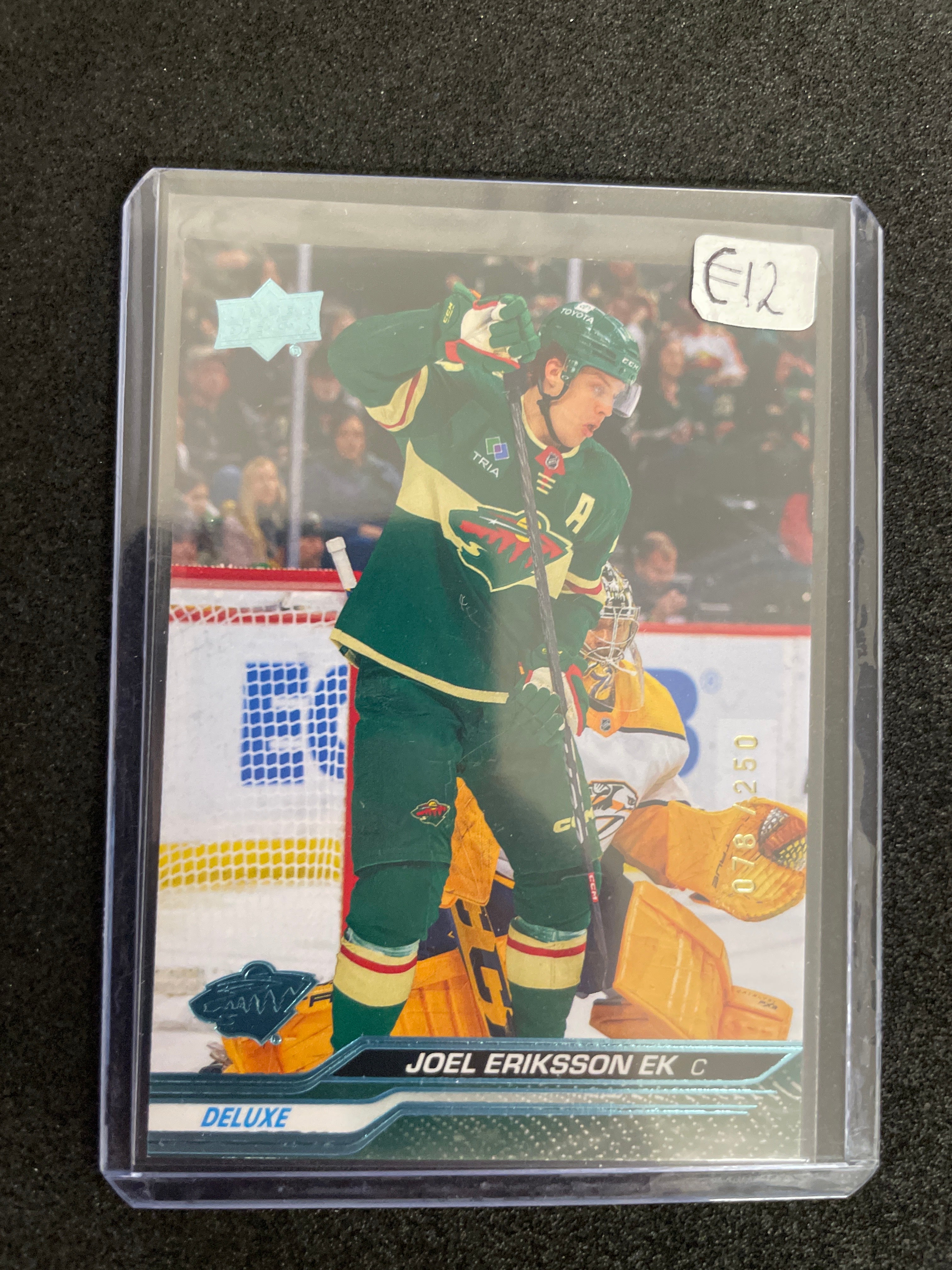 2023-24 Upper Deck Series 2 Hockey Joel Eriksson Ek /250