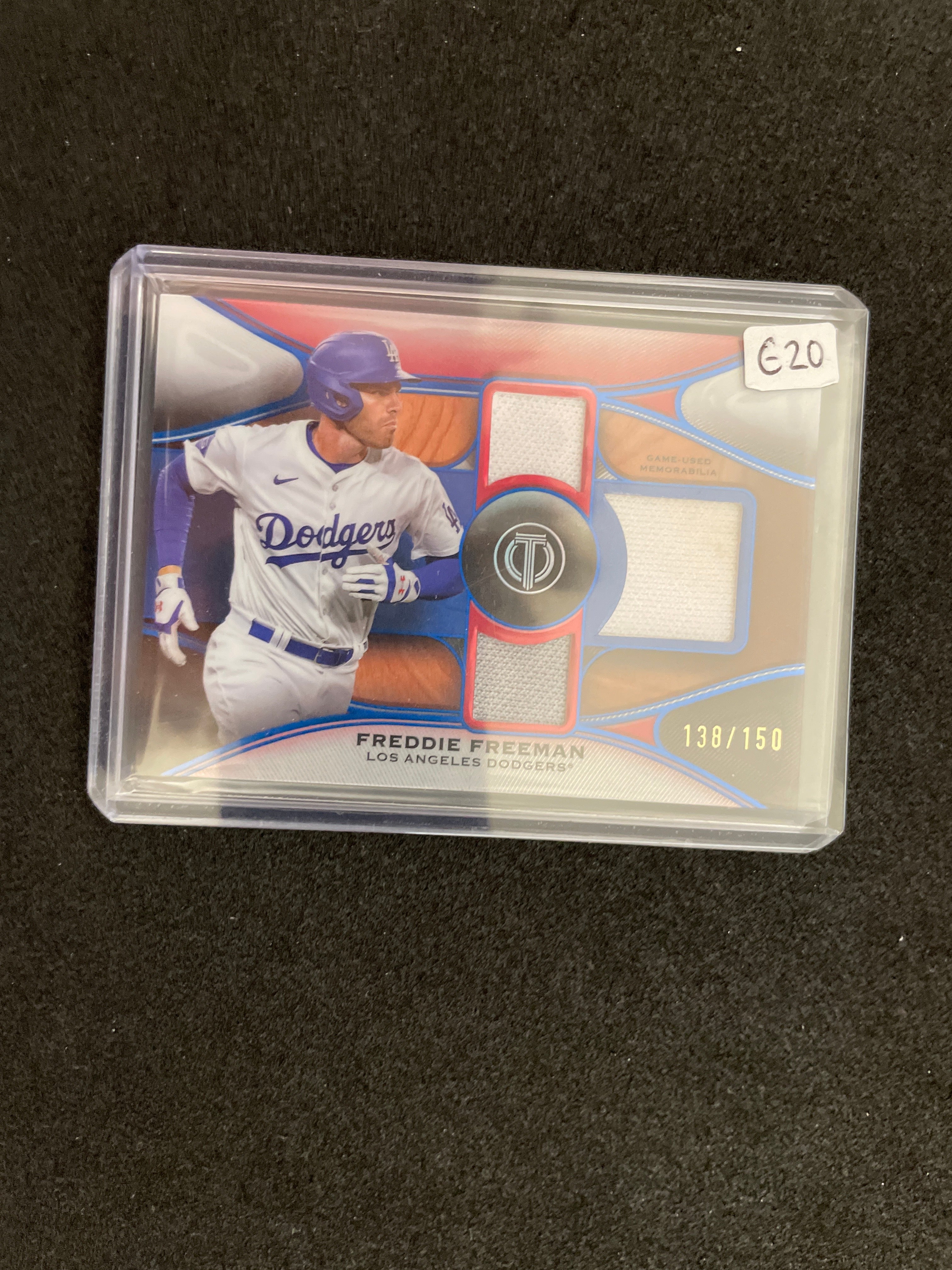 2025 Topps Tribute Baseball Freddie Freeman Relic /150