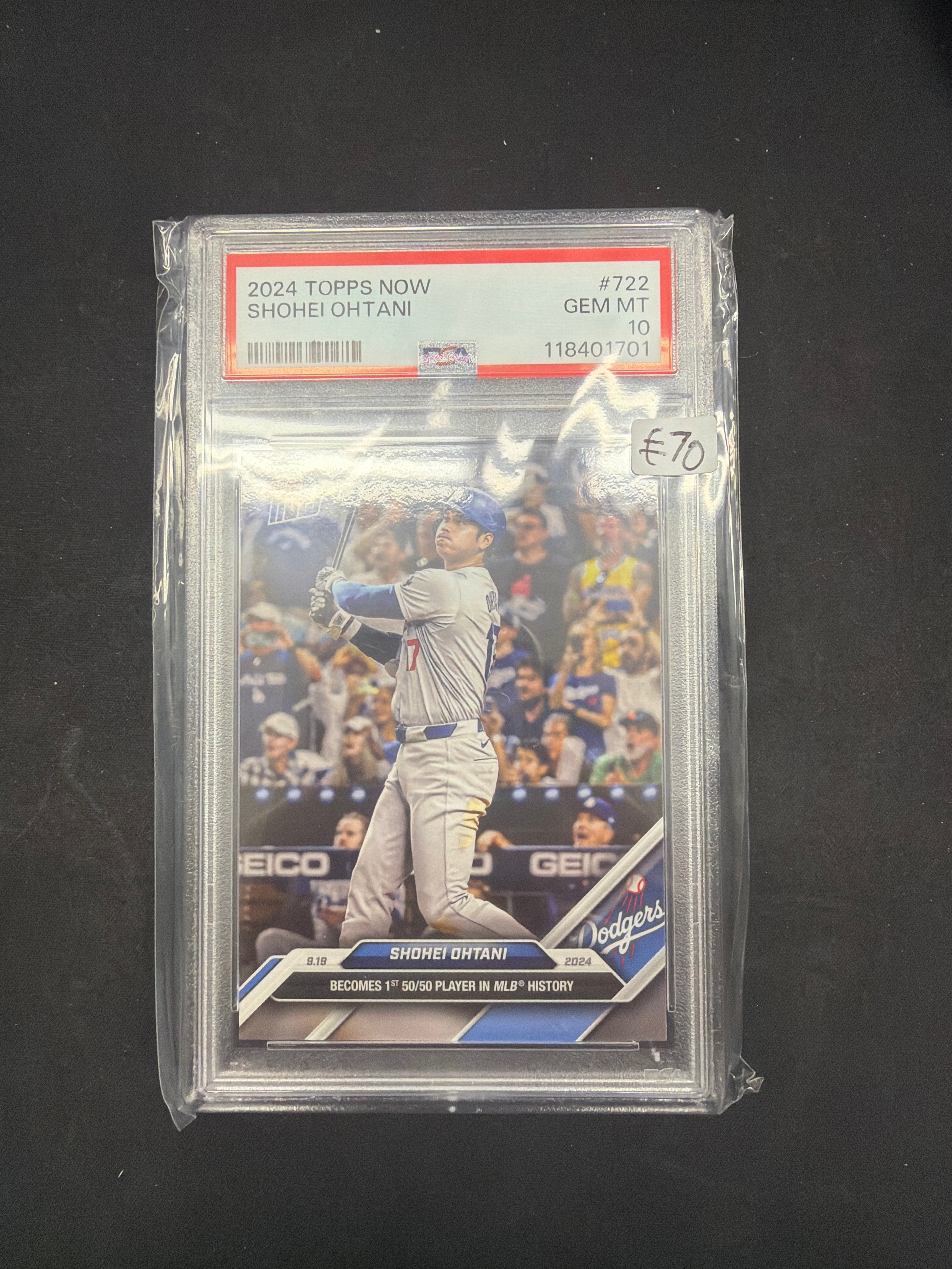 2024 Topps Now Shohei Ohtani #722 GEM MINT PSA 10