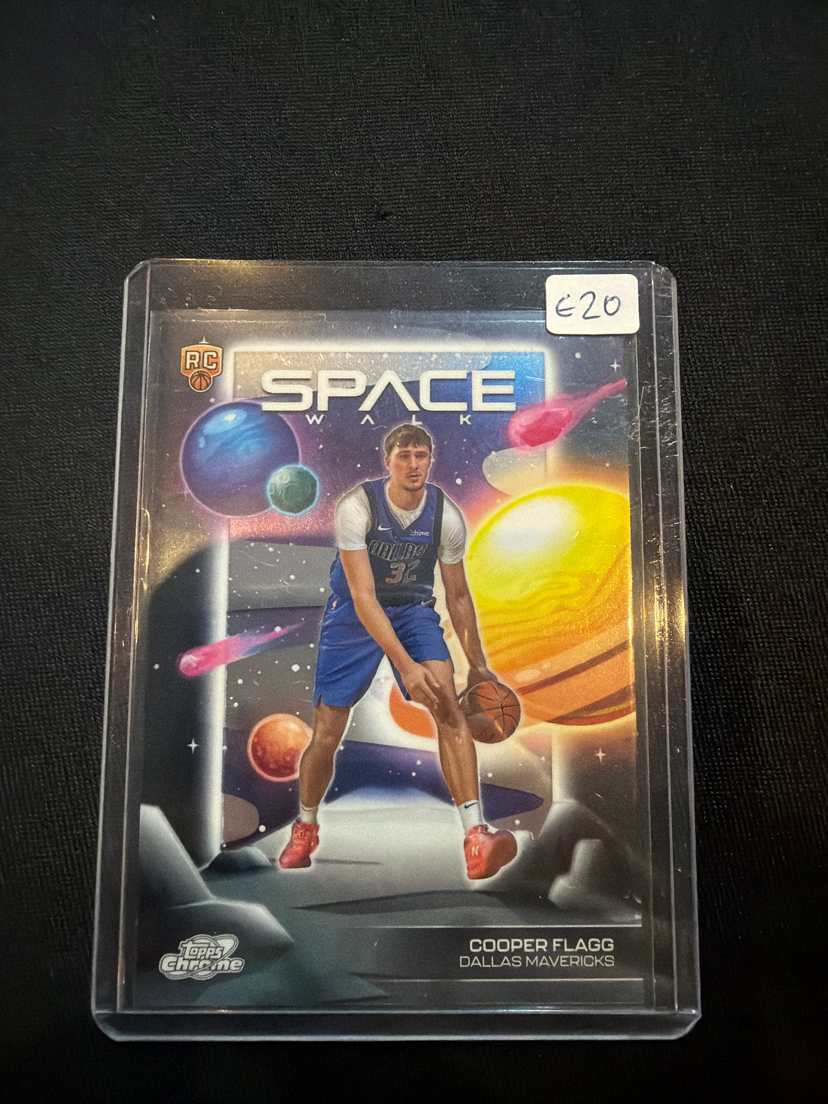 2026 Topps Chrome Cosmic Cooper Flagg Space Walk Rookie