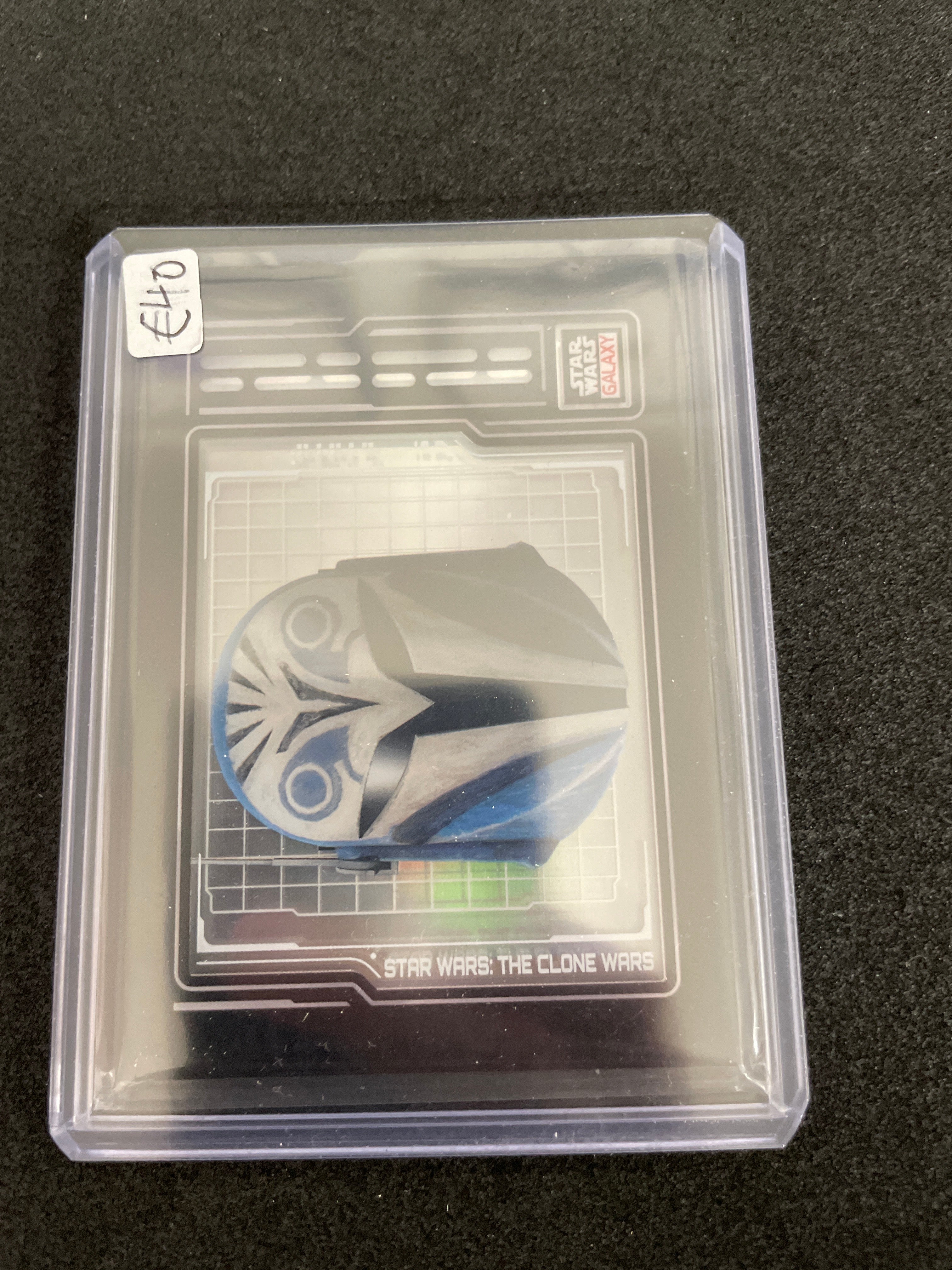 2024 Topps Star Wars Chrome Galaxy Bo-Katan Kryze Helmet