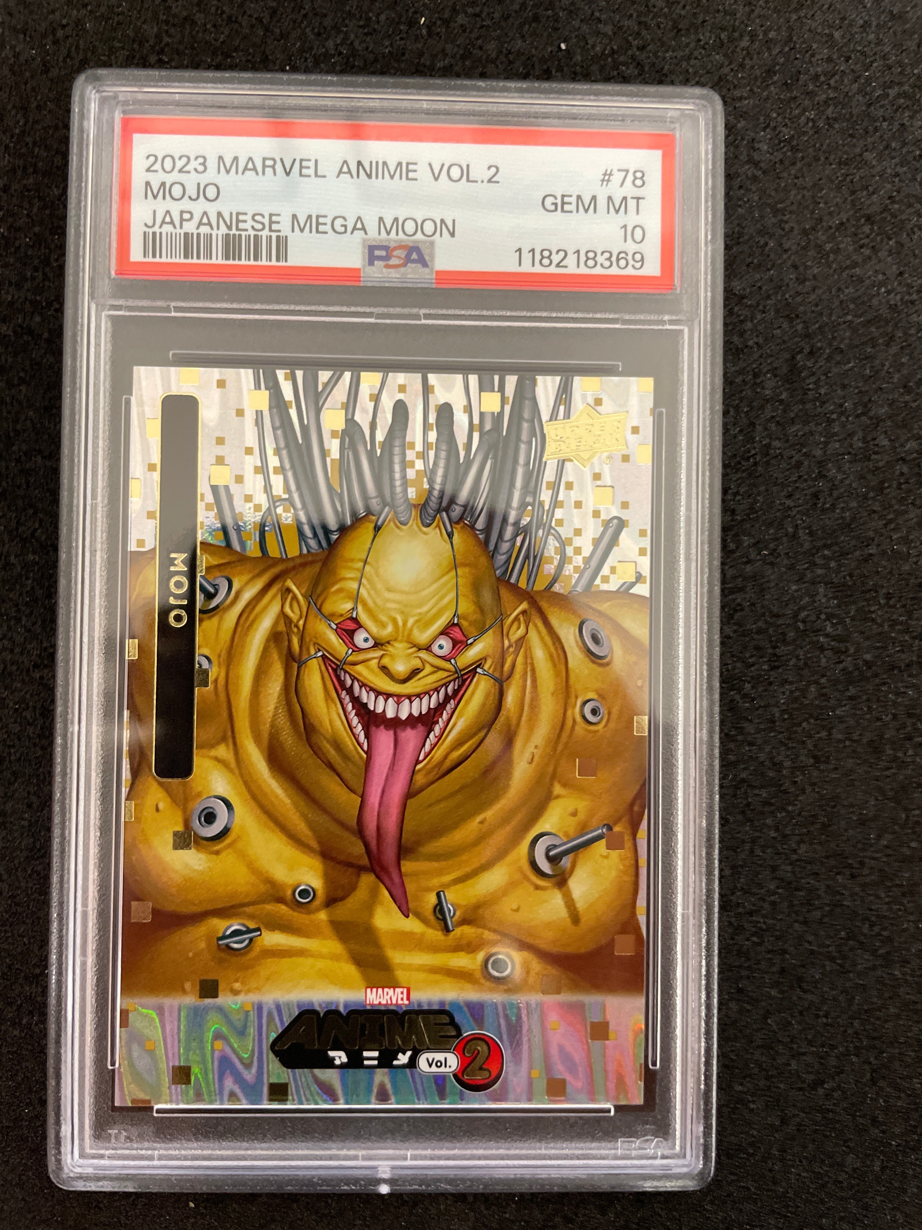 2023 Marvel Anime Vol.2 Mojo Japanese Mega Moon Gem Mint PSA 10