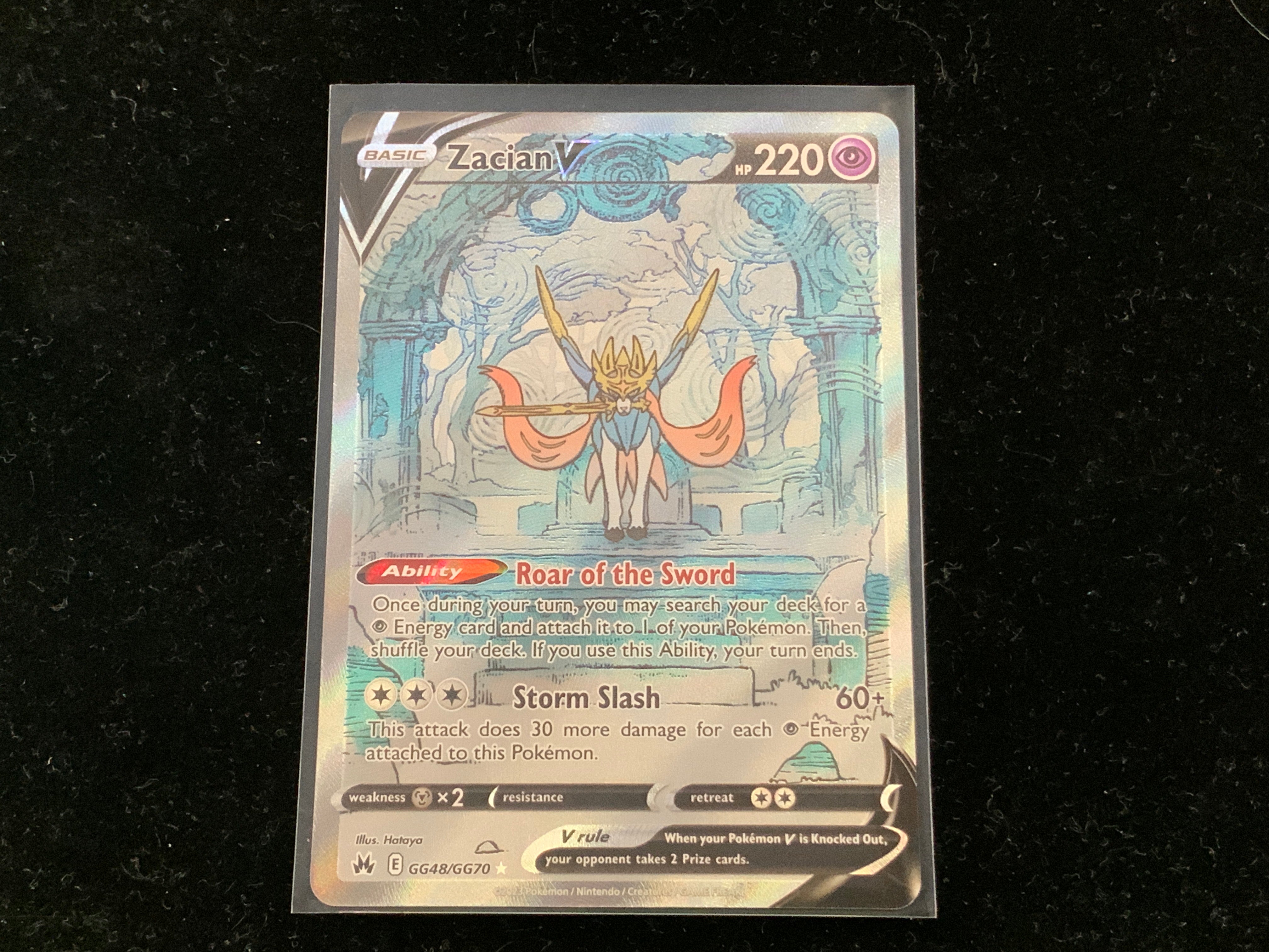 Zacian V Crown Zenith GG48/GG70