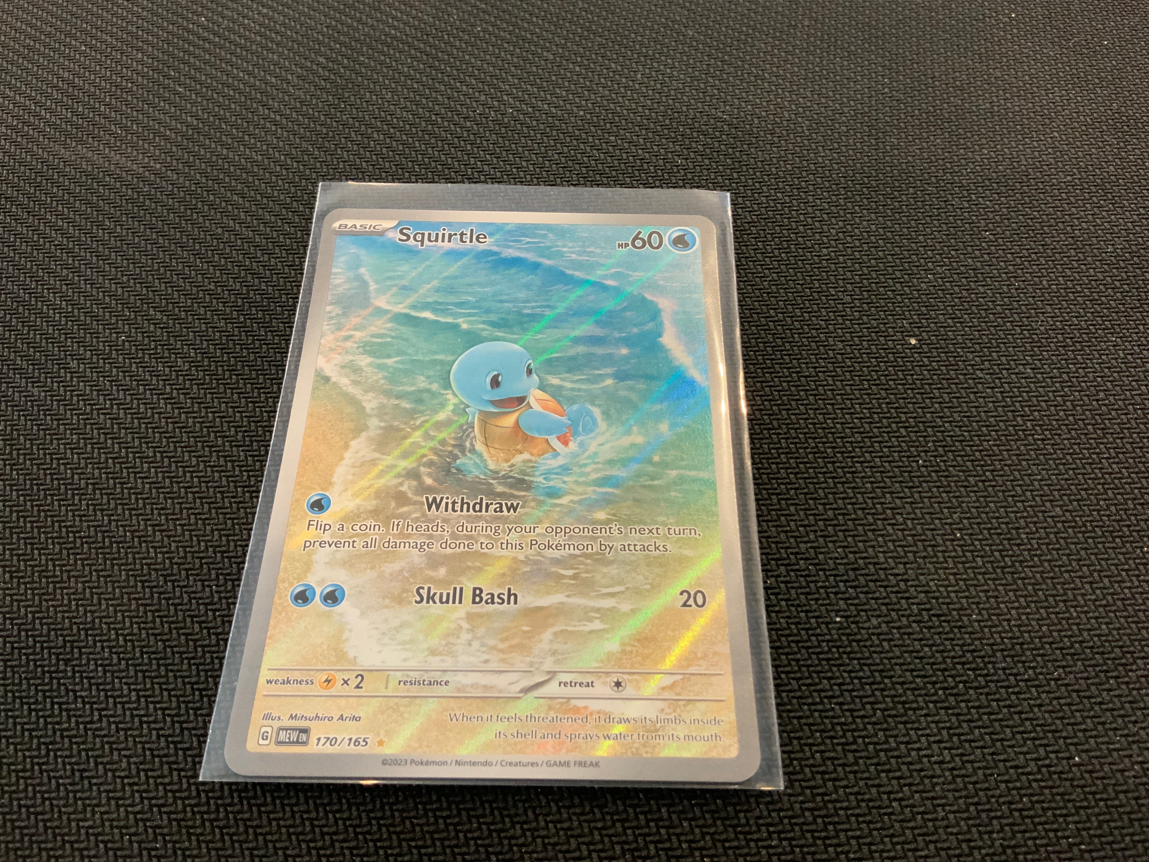 Pokemon MEW Squirtle 170/165