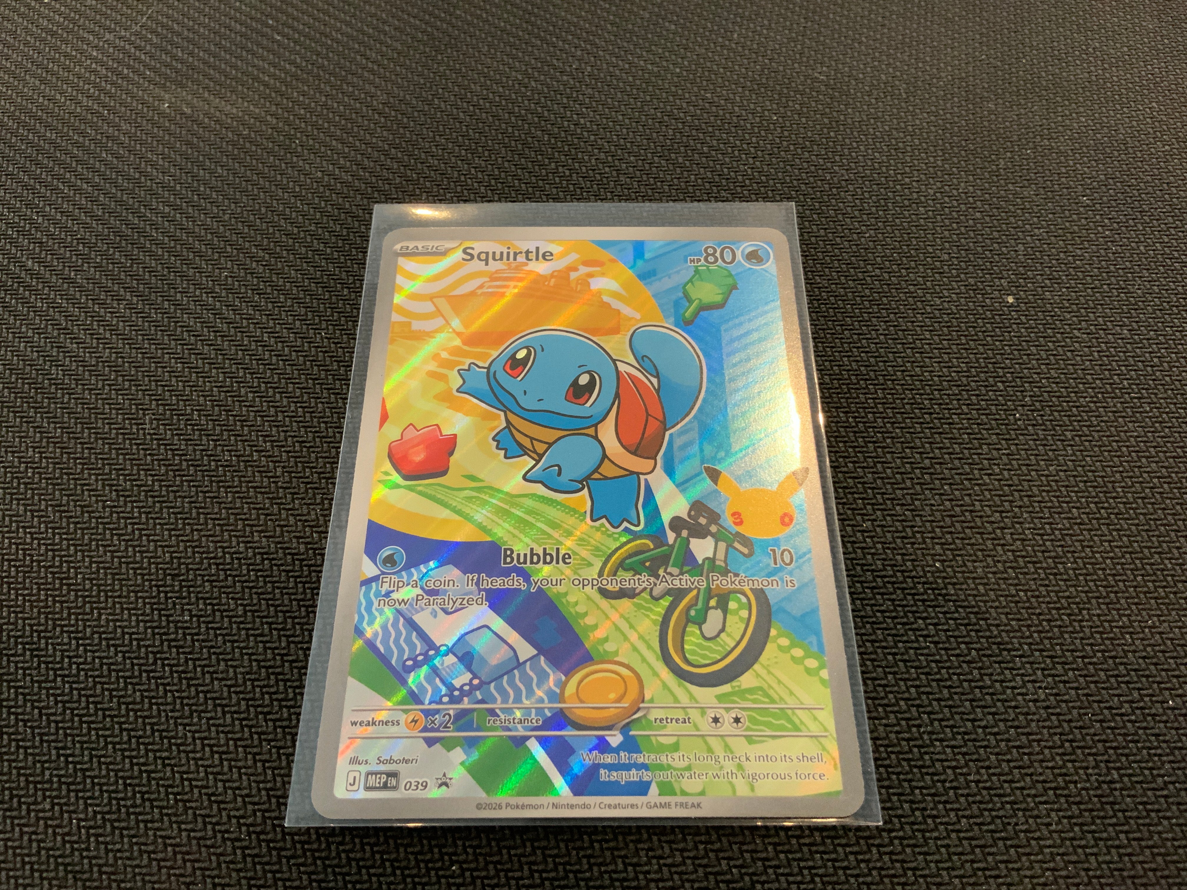 Pokemon MEP Promo Squirtle 039