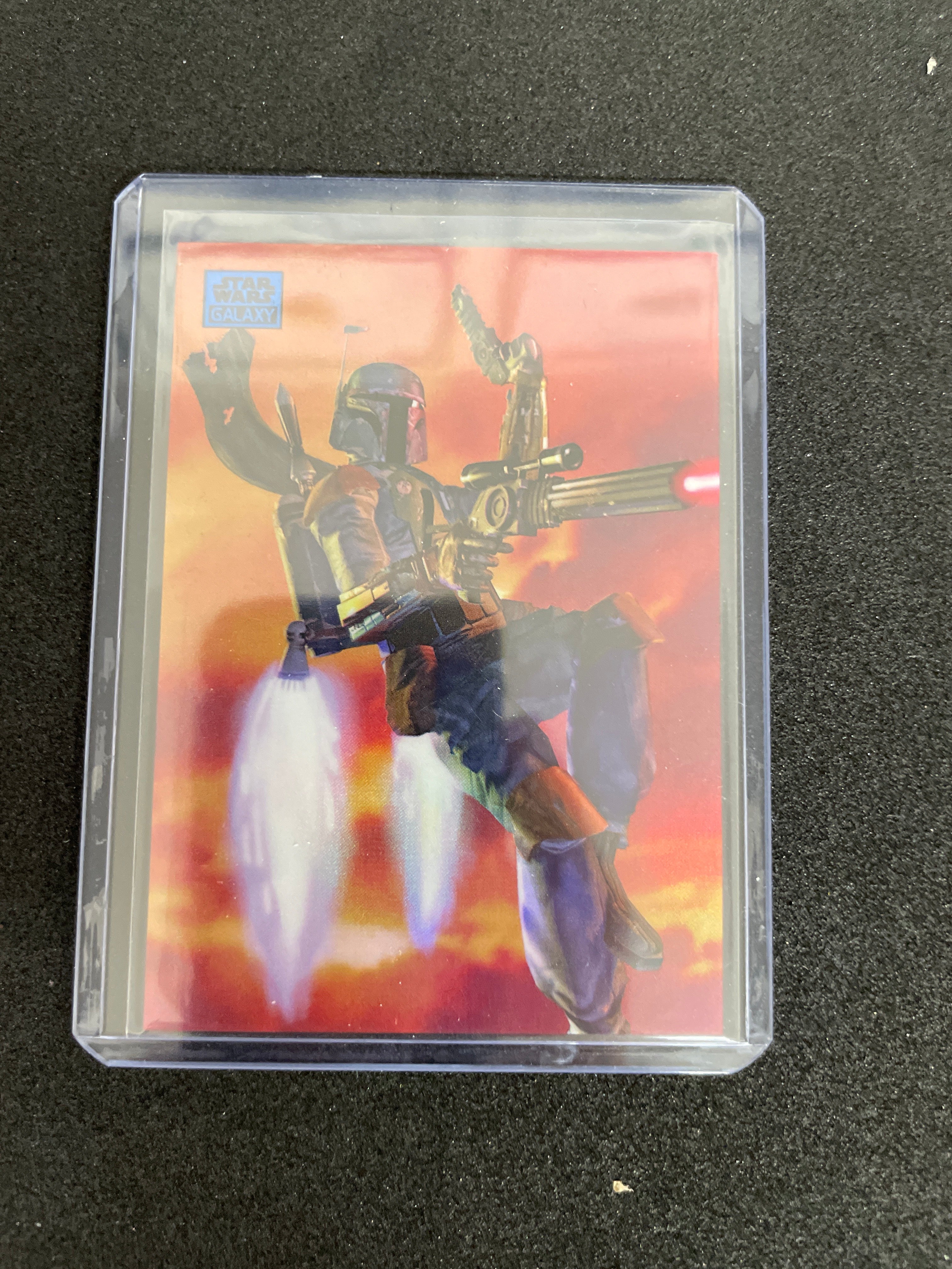 Star Wars Galaxy Boba Fett's Jetpack #24 /150 Refractor