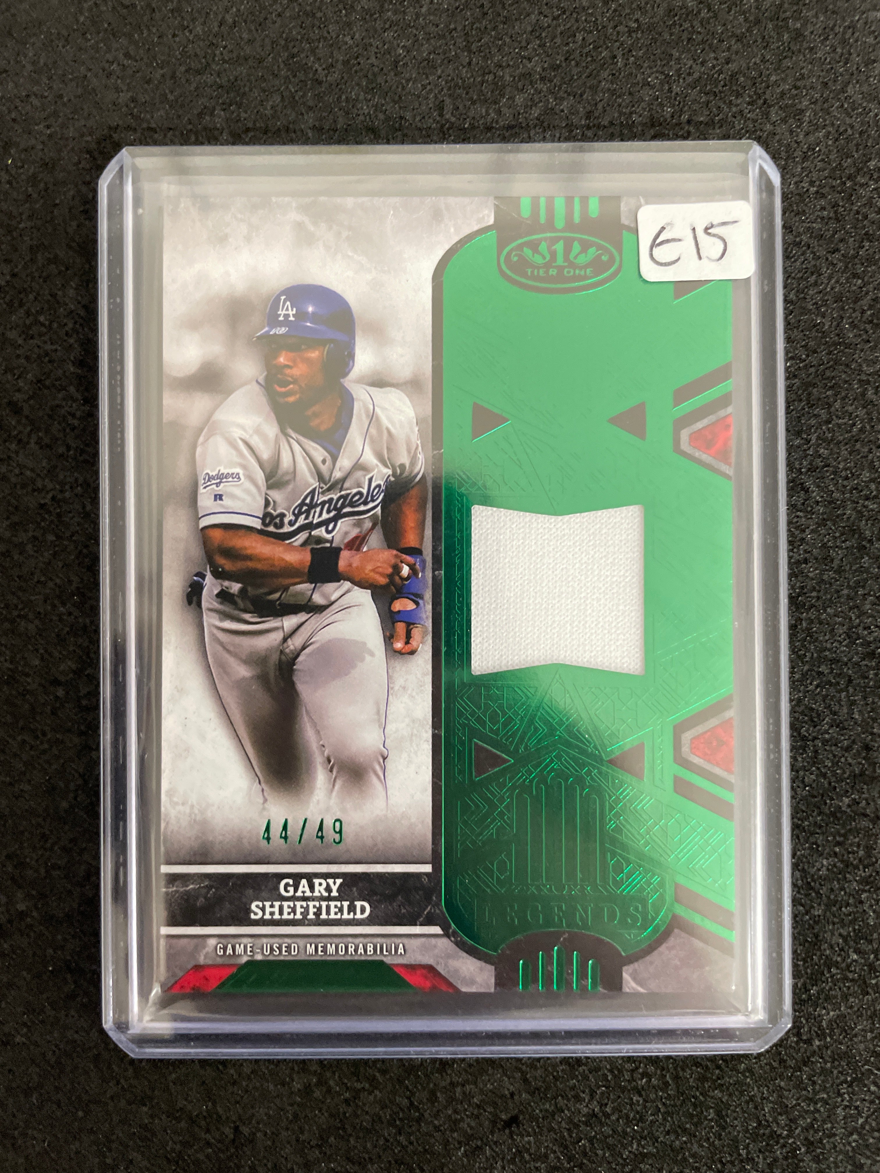 2025 Topps Tier One Baseball Gary Sheffield Relic /49