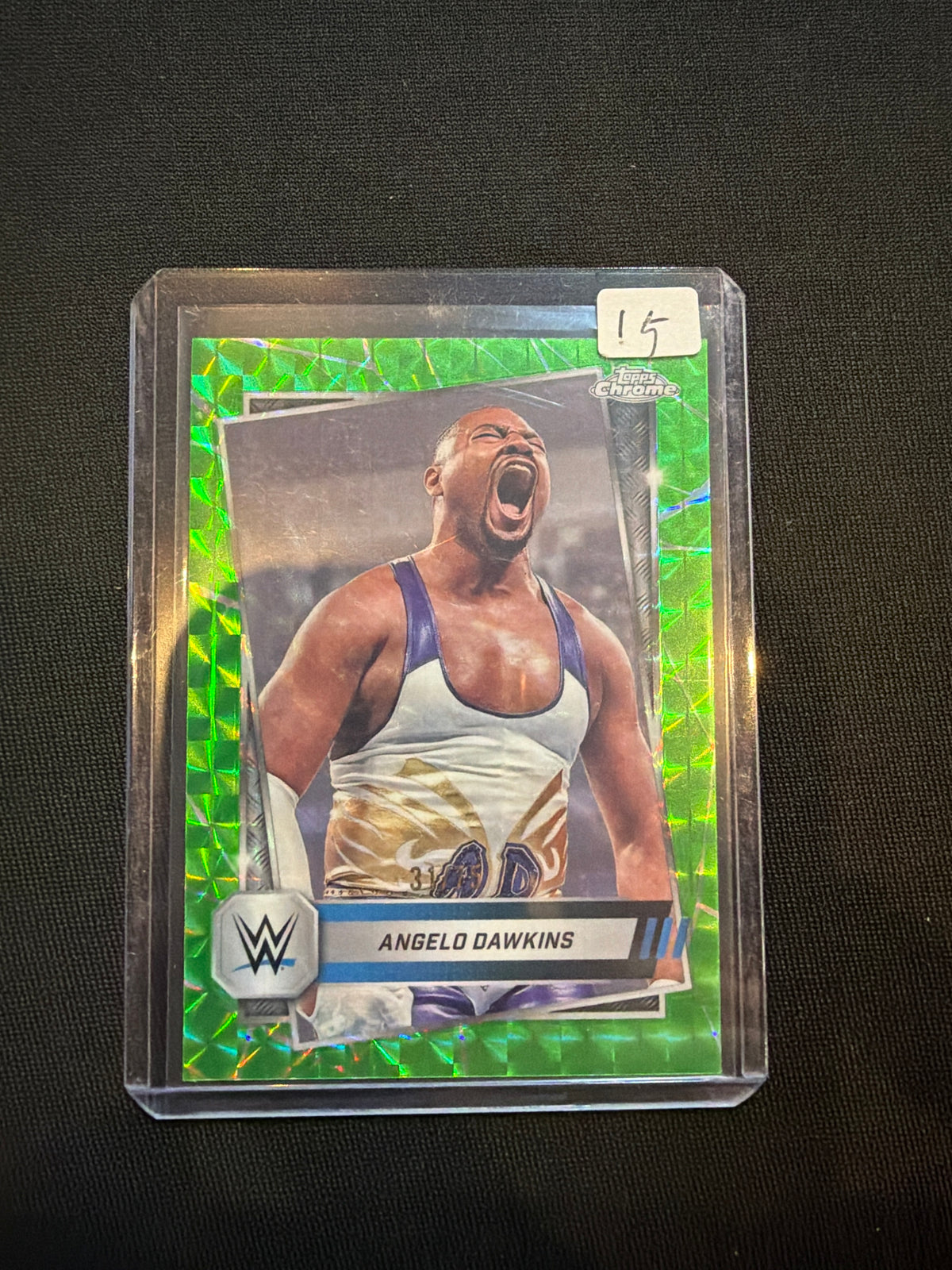 2025 Topps Chrome WWE Angelo Dawkins /75