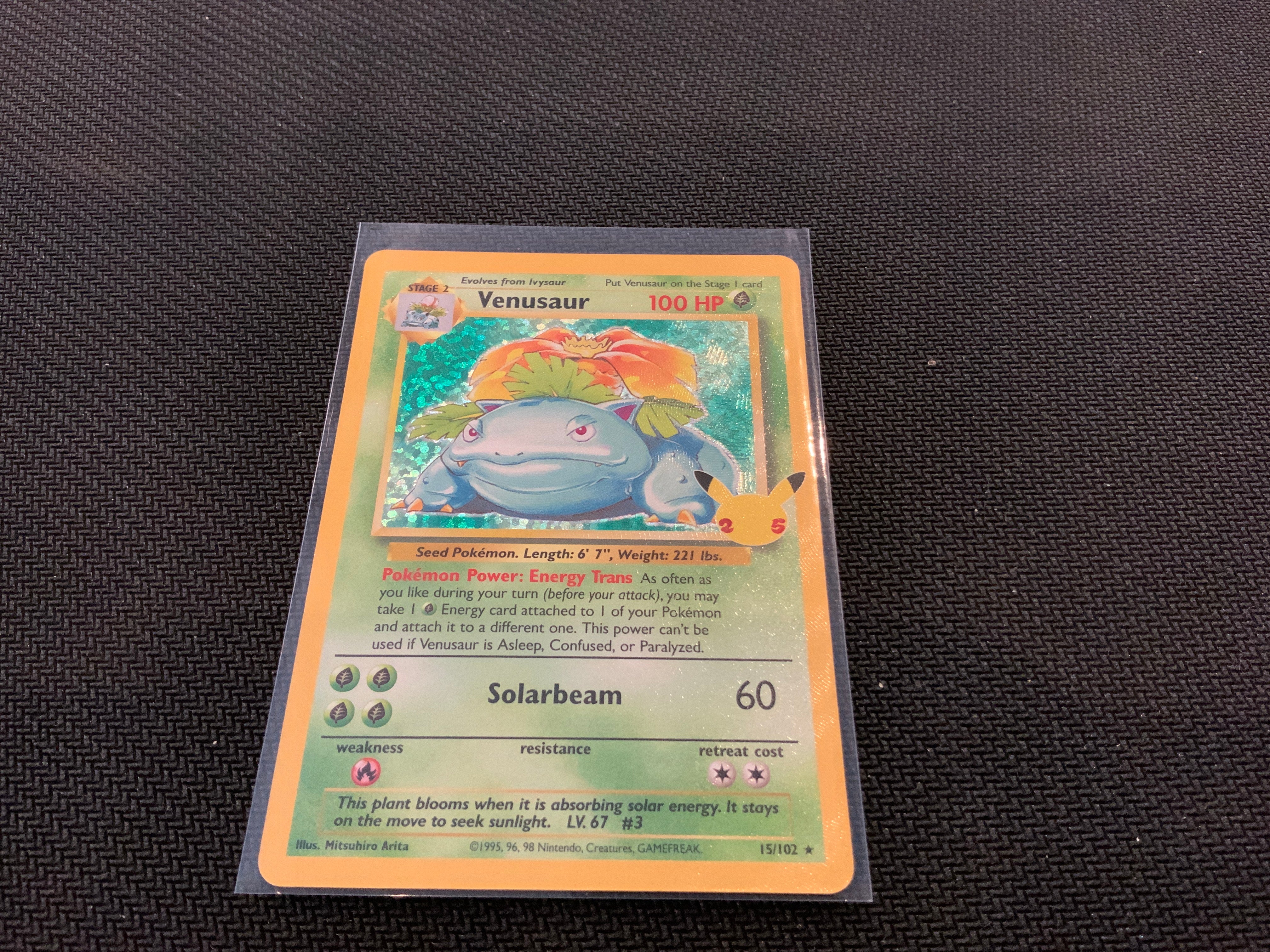 Pokemon Celebration 25th Venasaur 18/102