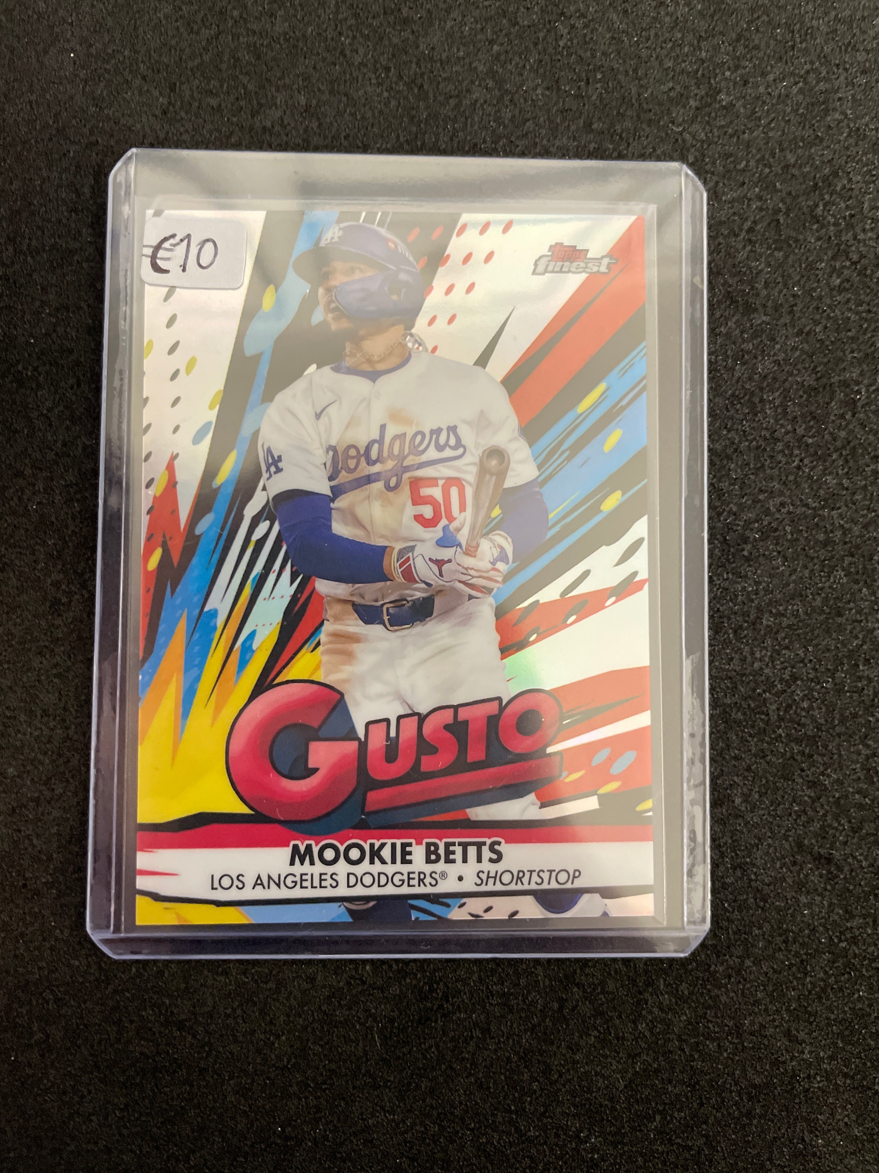 2025 Topps Finest Gusto Mookie Betts
