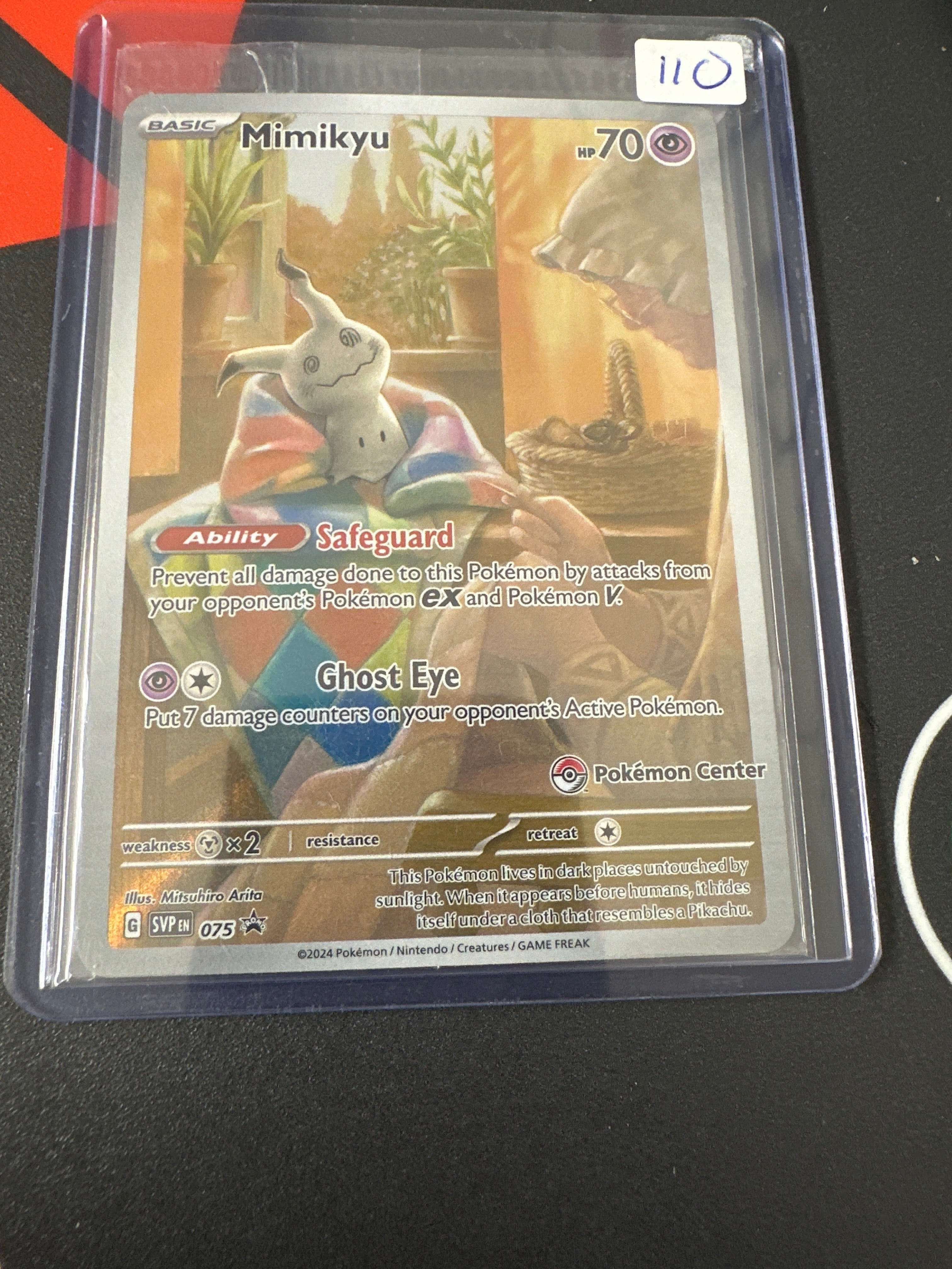 Pokemon SVP Promo Mimikyu 075