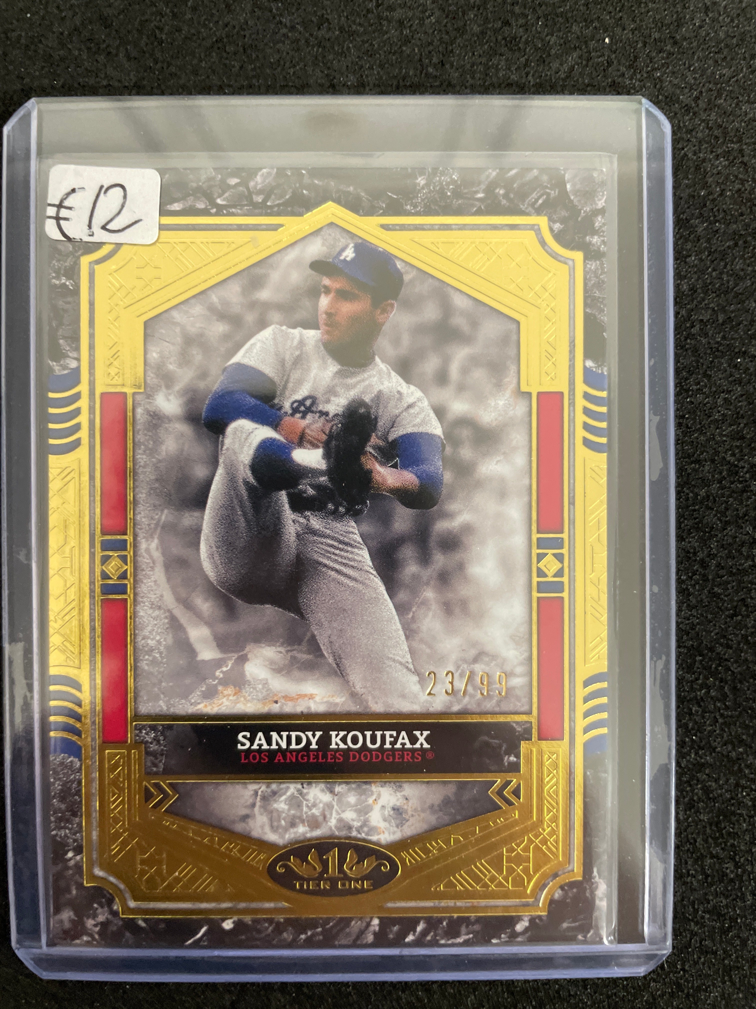 2025 Topps Tier One Baseball Sandy Koufax /99