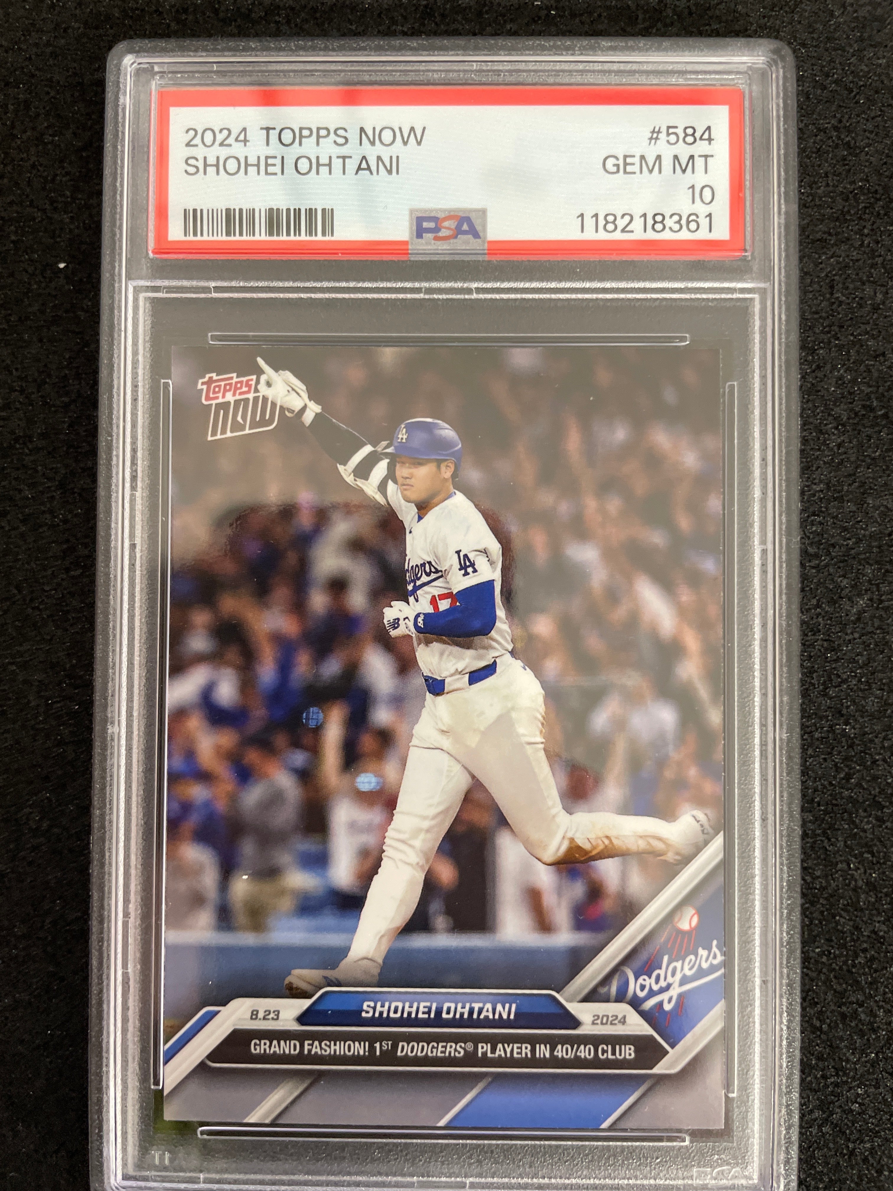 2024 Topps Now Shohei Ohtani #584 Gem Mint PSA 10